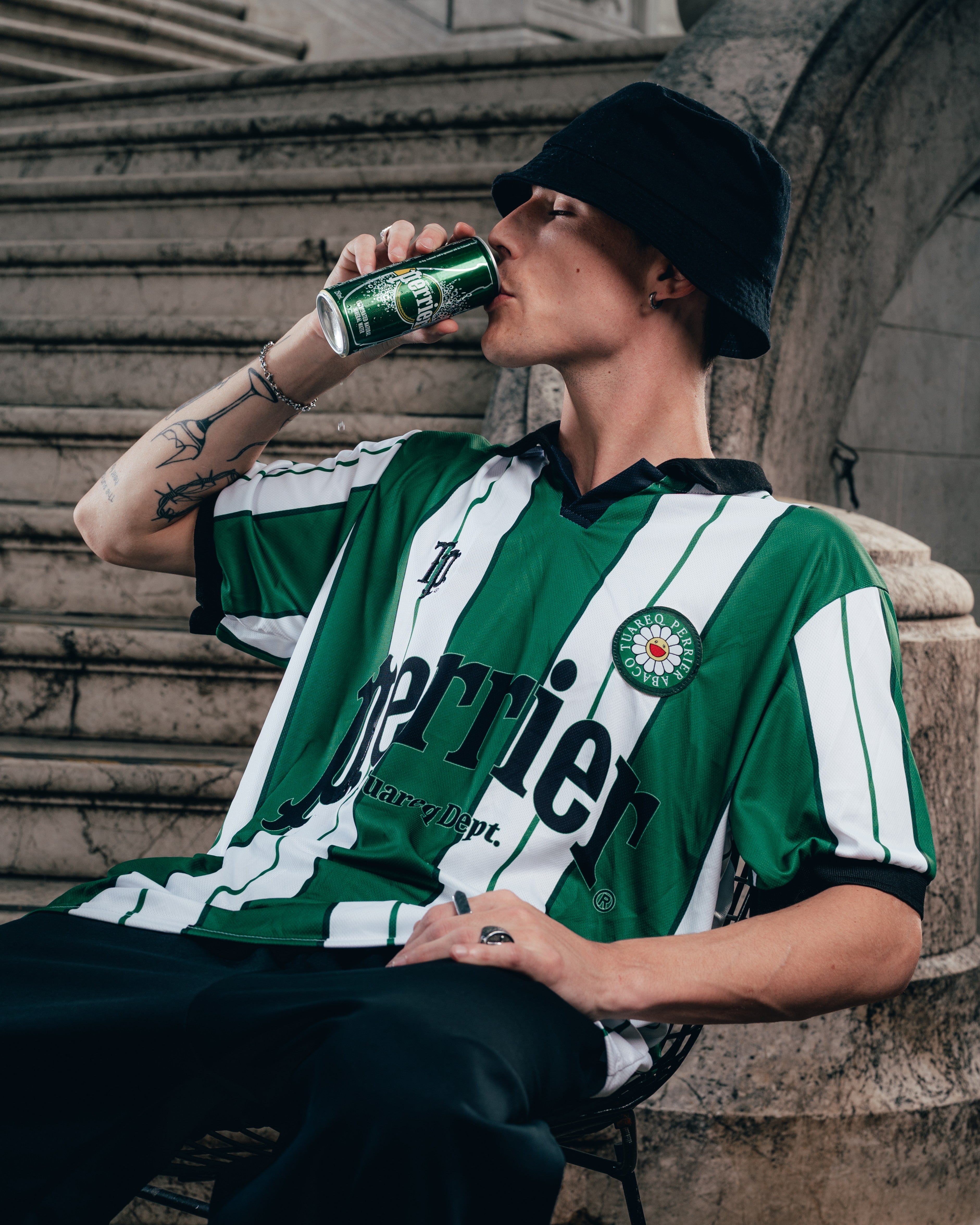 CAMISETA FUTBOL [ PERRIER ] LOCAL