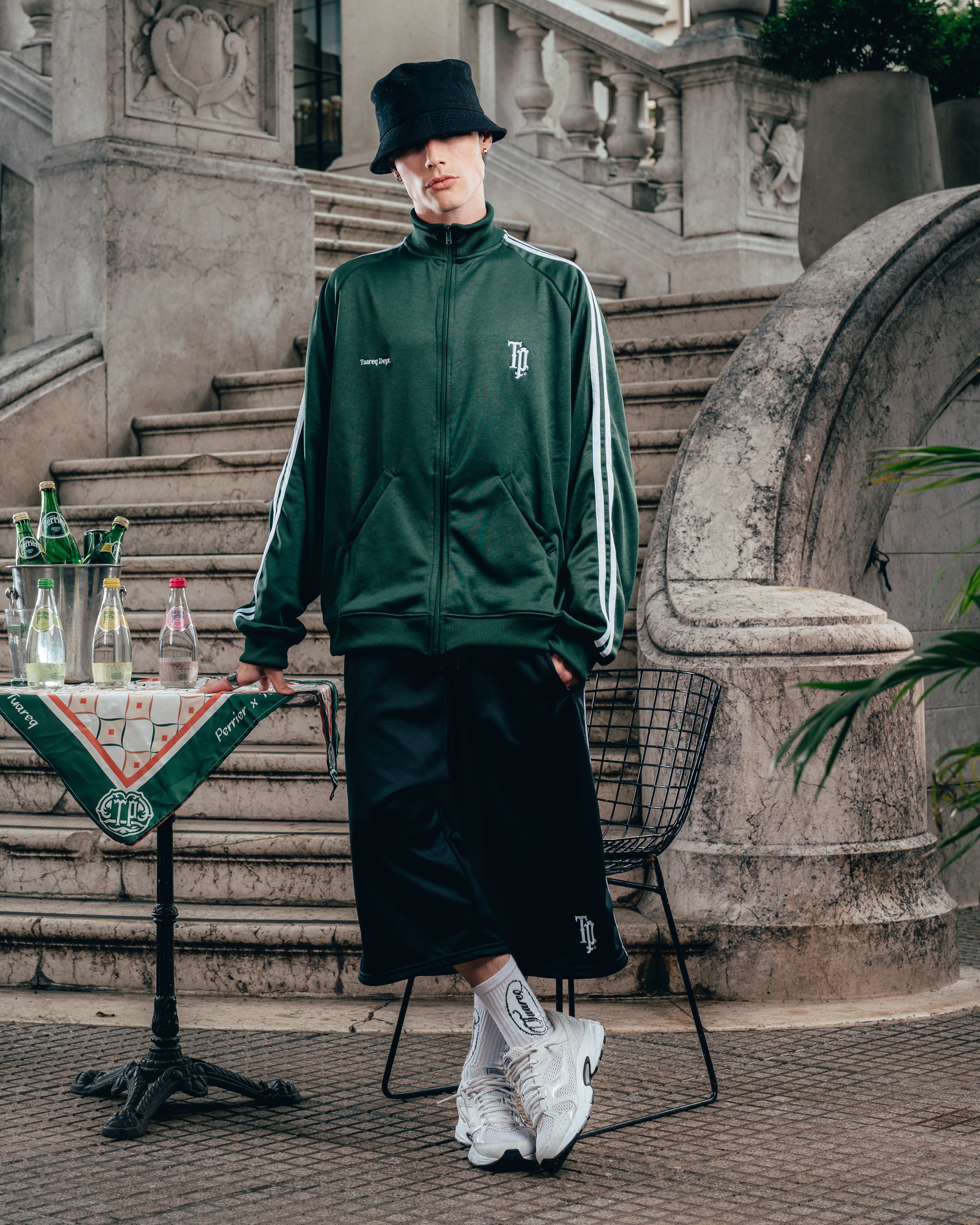 CAMPERA DEPORTIVA [ PERRIER ] GALON GREEN