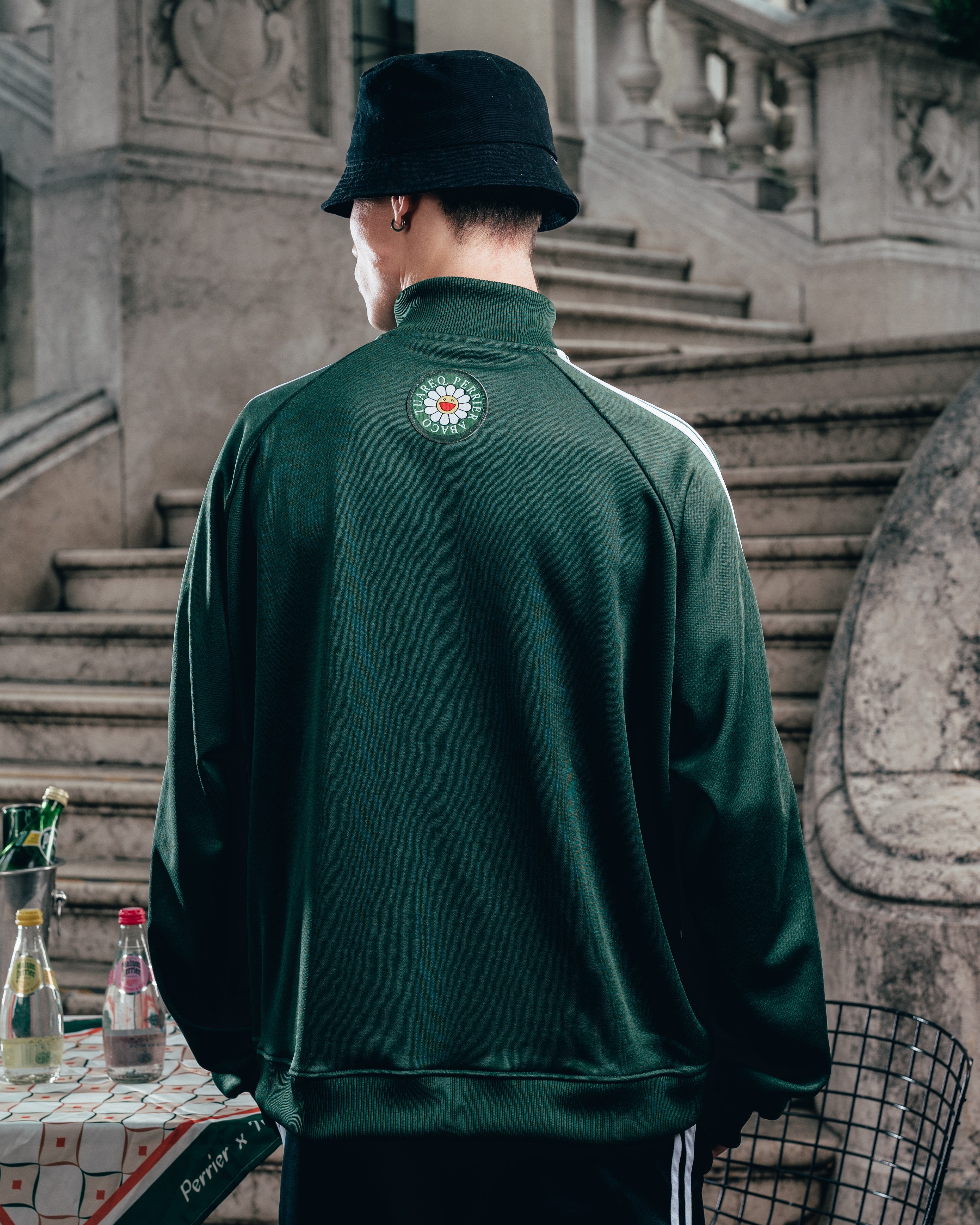 CAMPERA DEPORTIVA [ PERRIER ] GALON GREEN