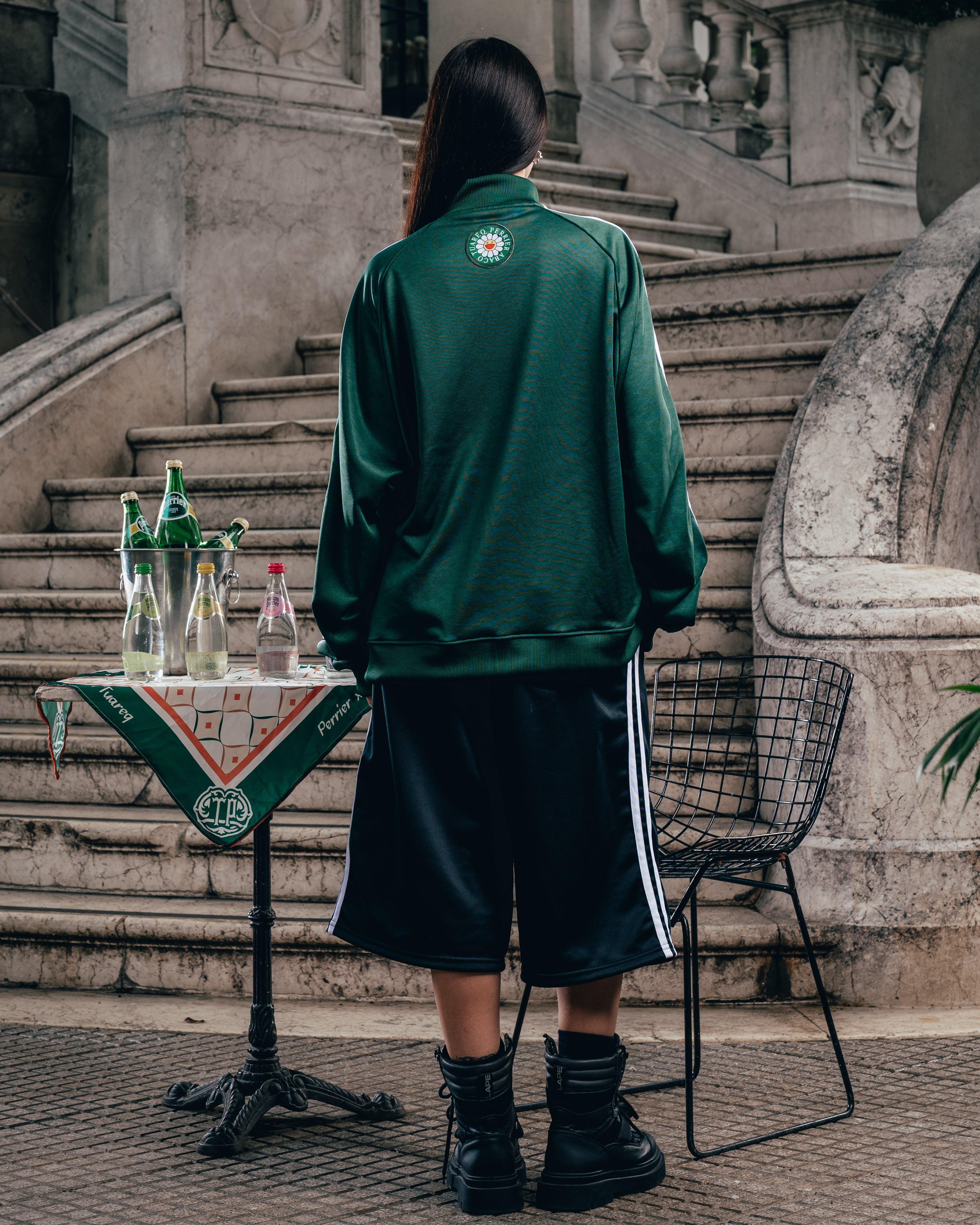 CAMPERA DEPORTIVA [ PERRIER ] GALON GREEN