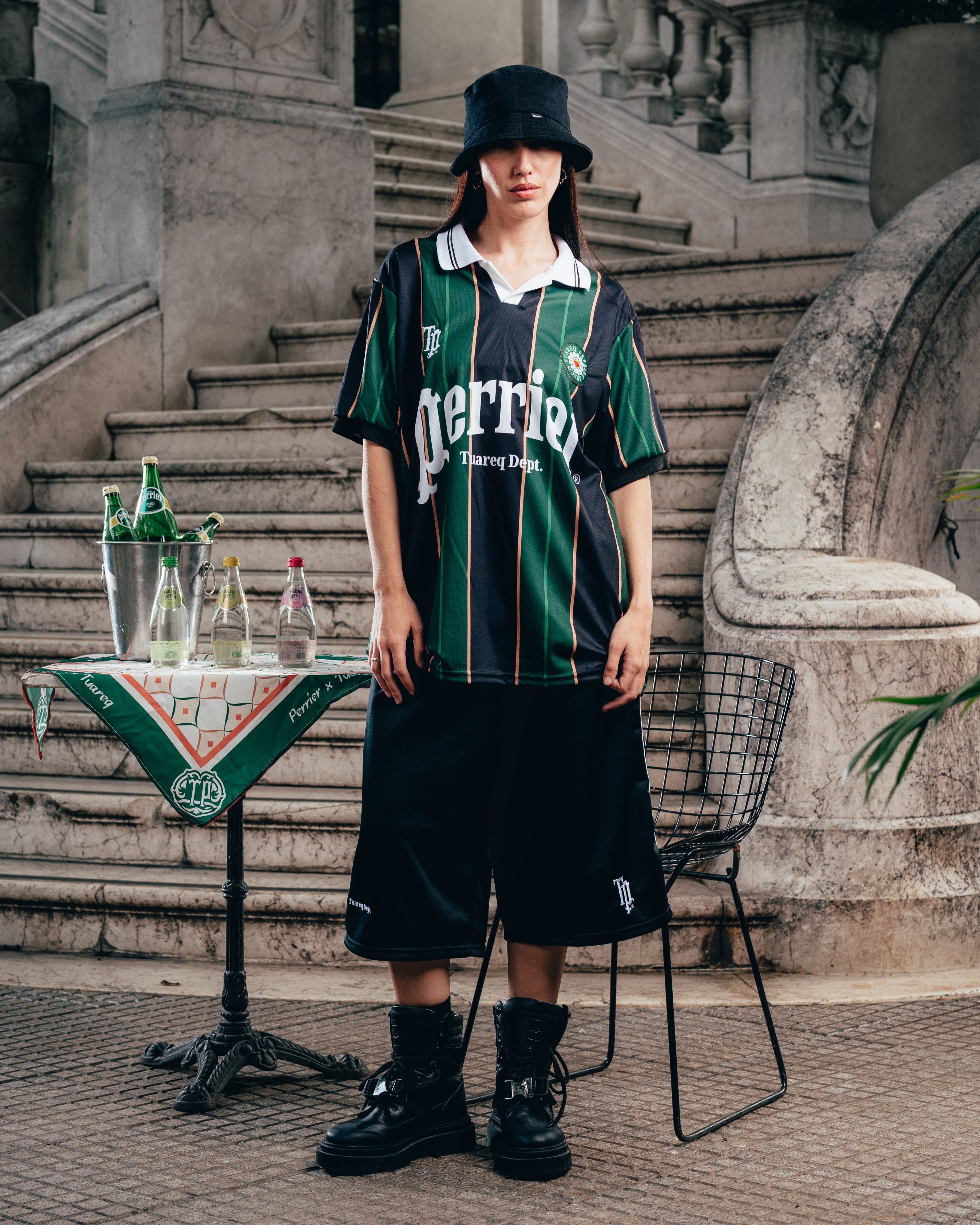 CAMISETA FUTBOL [ PERRIER ] VISITANTE