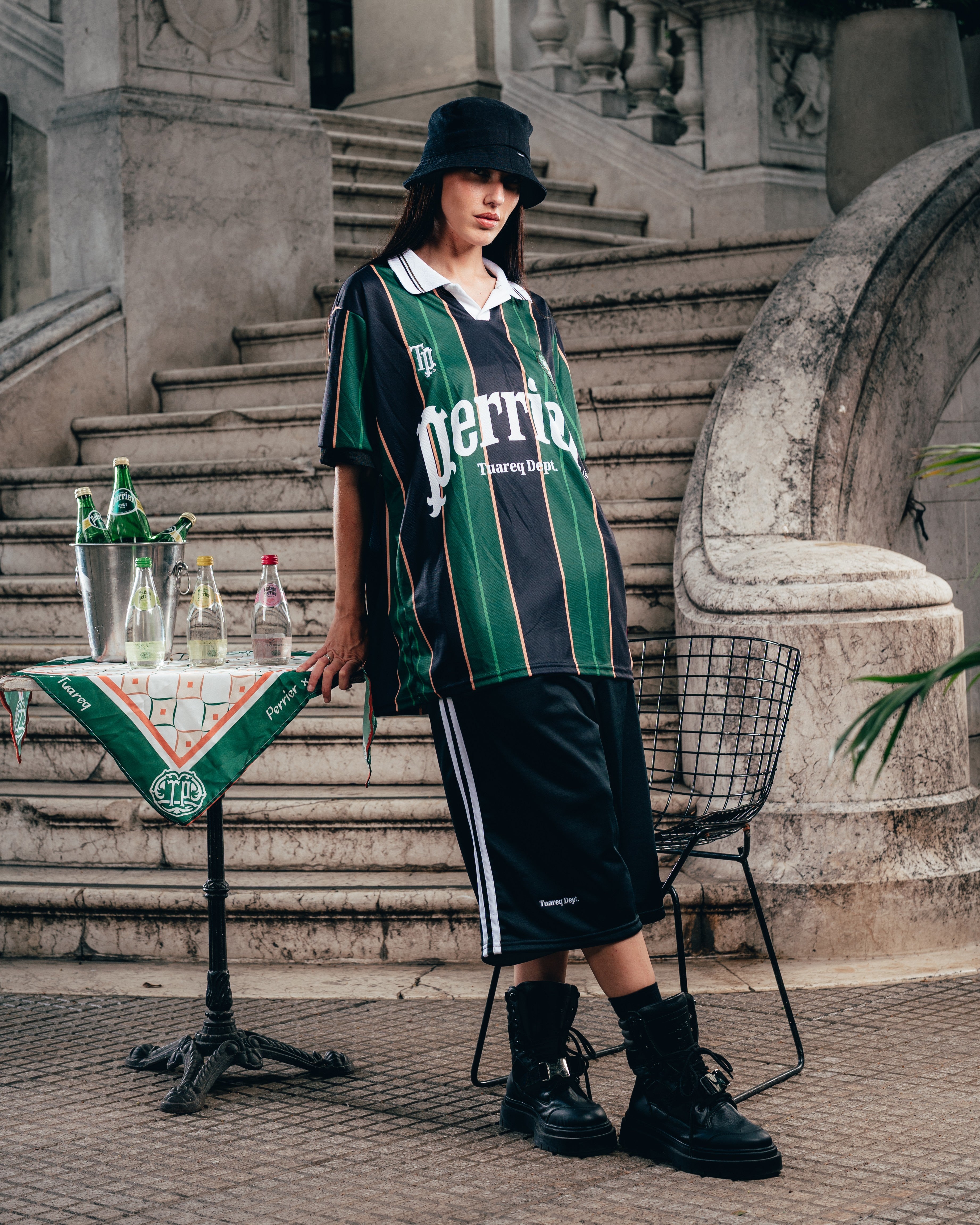 CAMISETA FUTBOL [ PERRIER ] VISITANTE