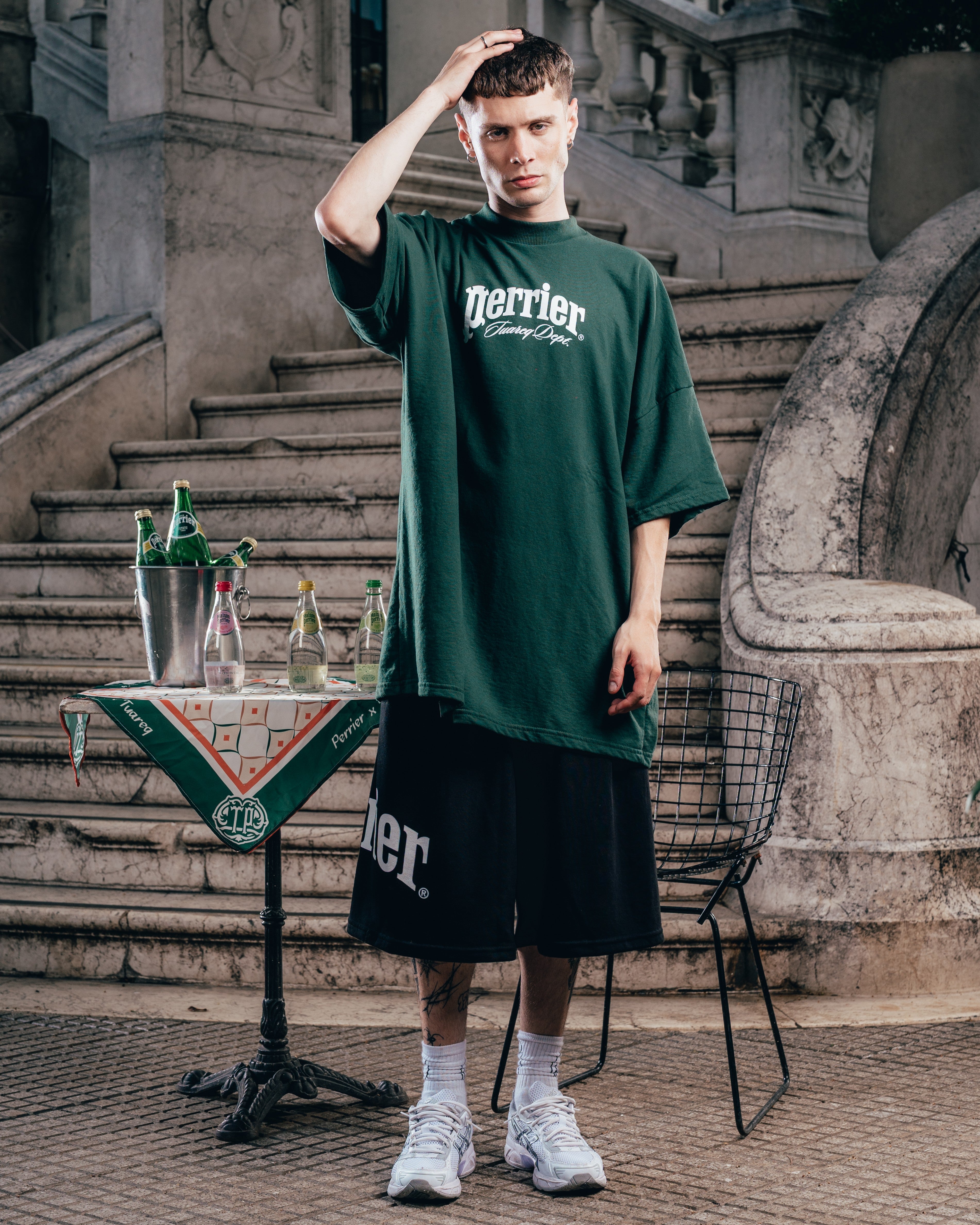 KIMONO RUSTICO [ PERRIER ] SIGNATURE GREEN