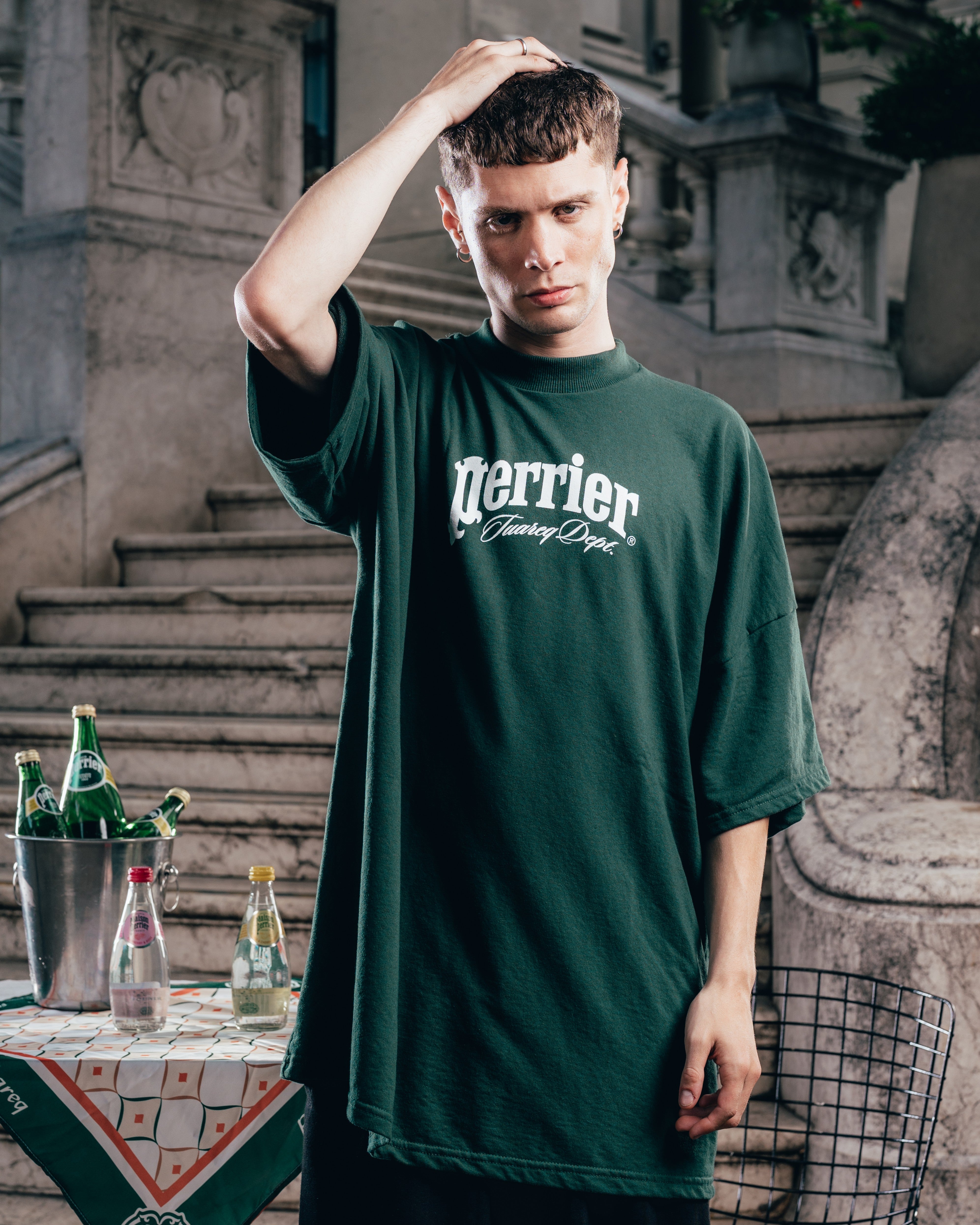 KIMONO RUSTICO [ PERRIER ] SIGNATURE GREEN