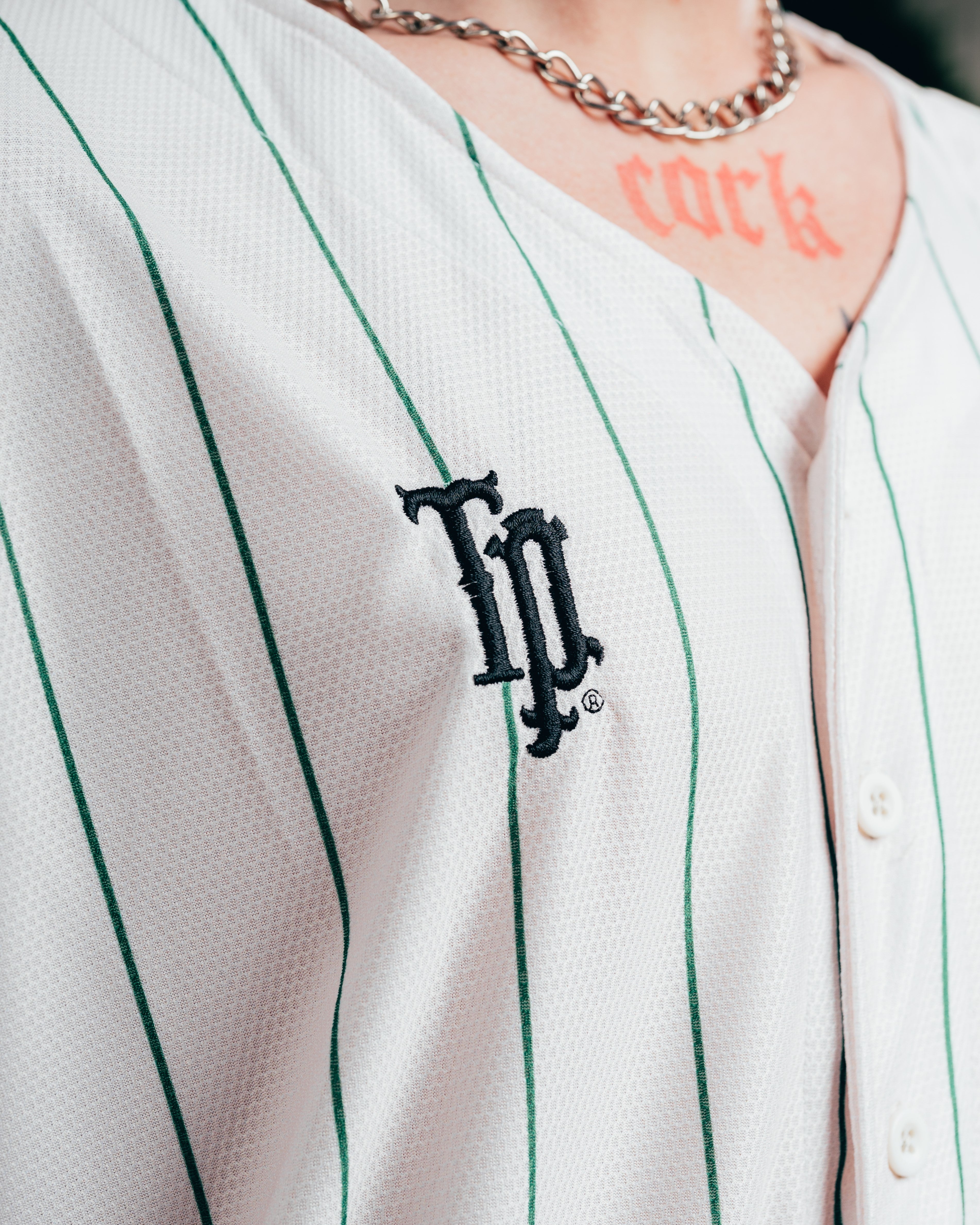 CAMISETA BASEBALL [ PERRIER ] MURAKAMI WHITE