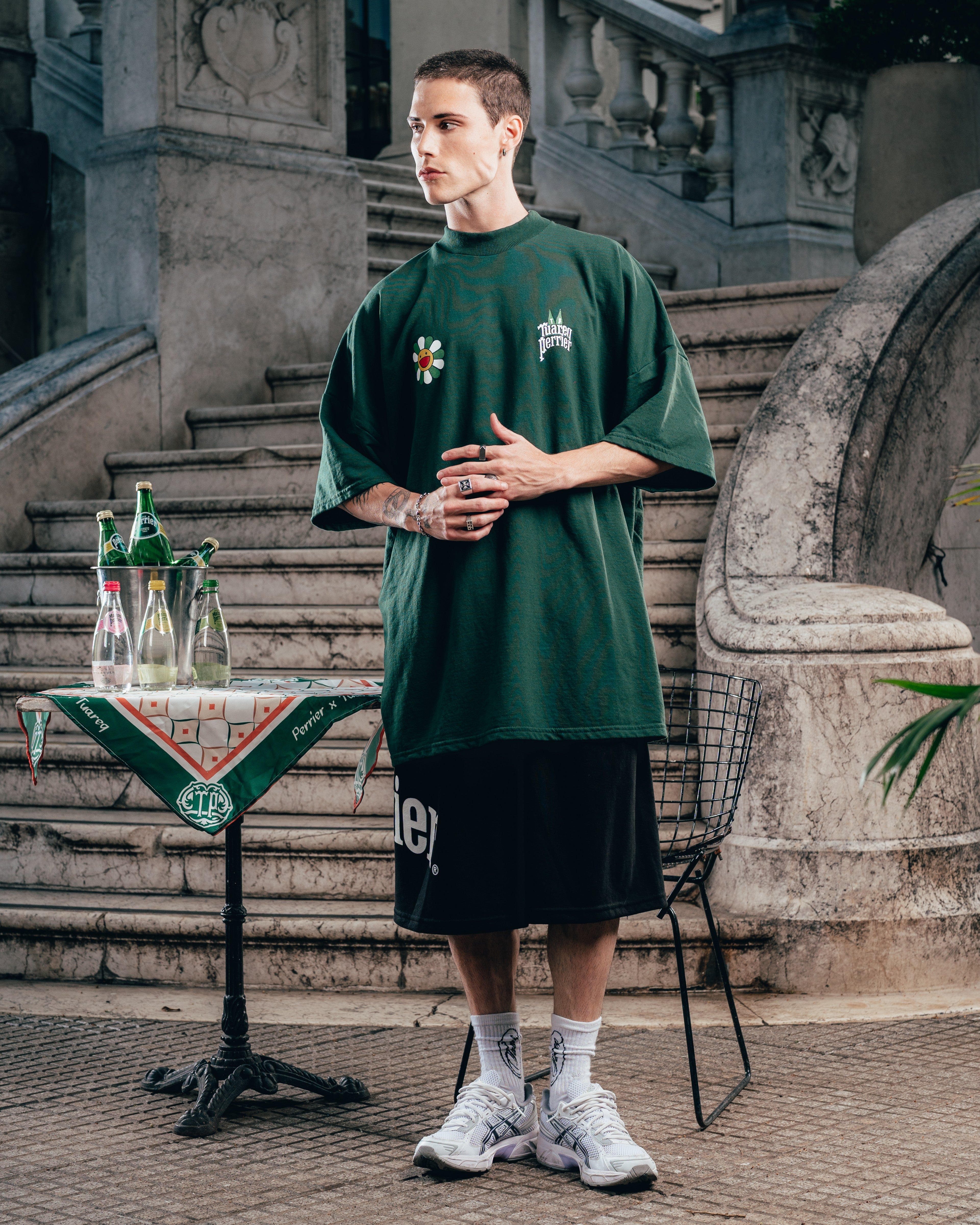 KIMONO RUSTICO [ PERRIER ] MURAKAMI GREEN