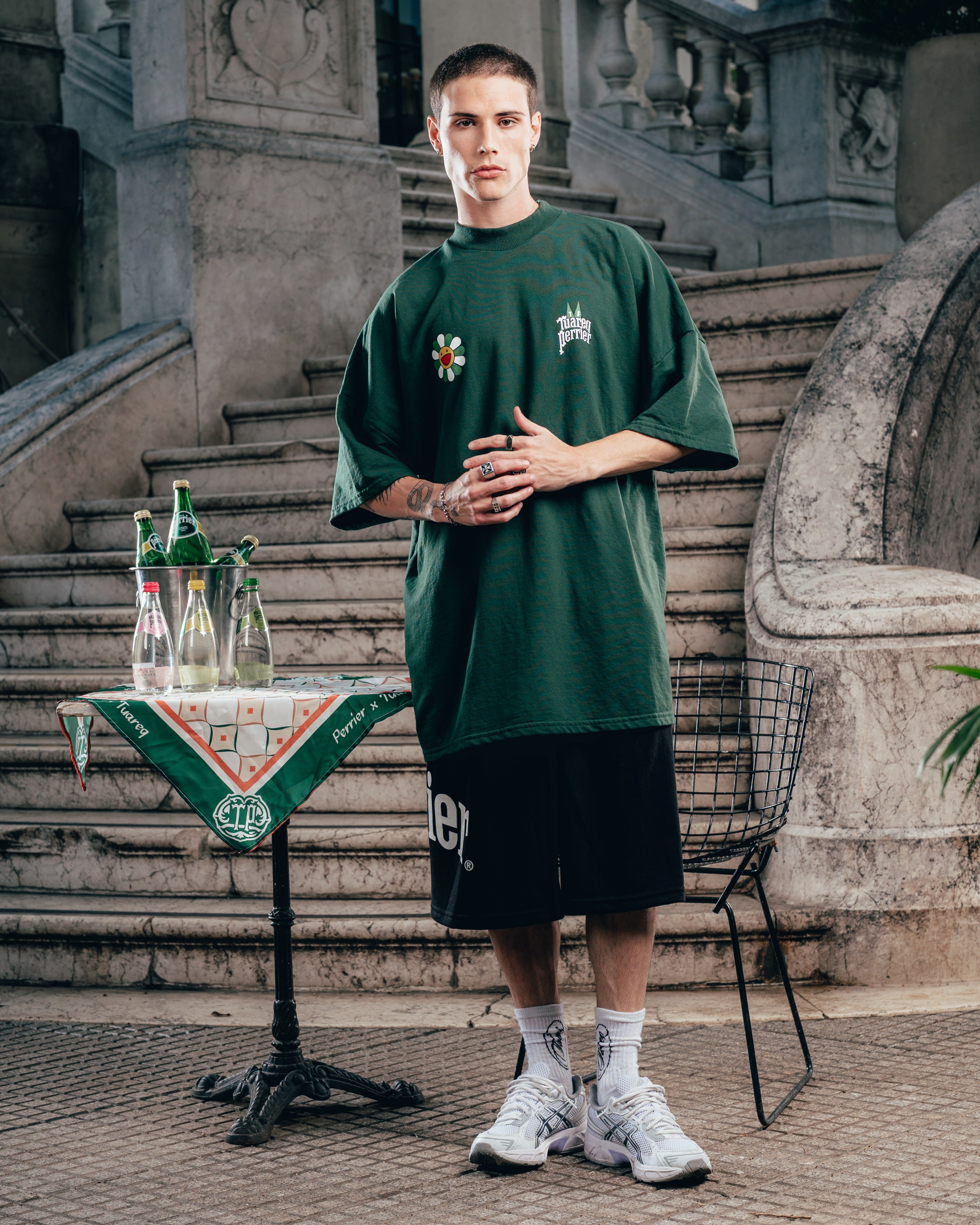 KIMONO RUSTICO [ PERRIER ] MURAKAMI GREEN