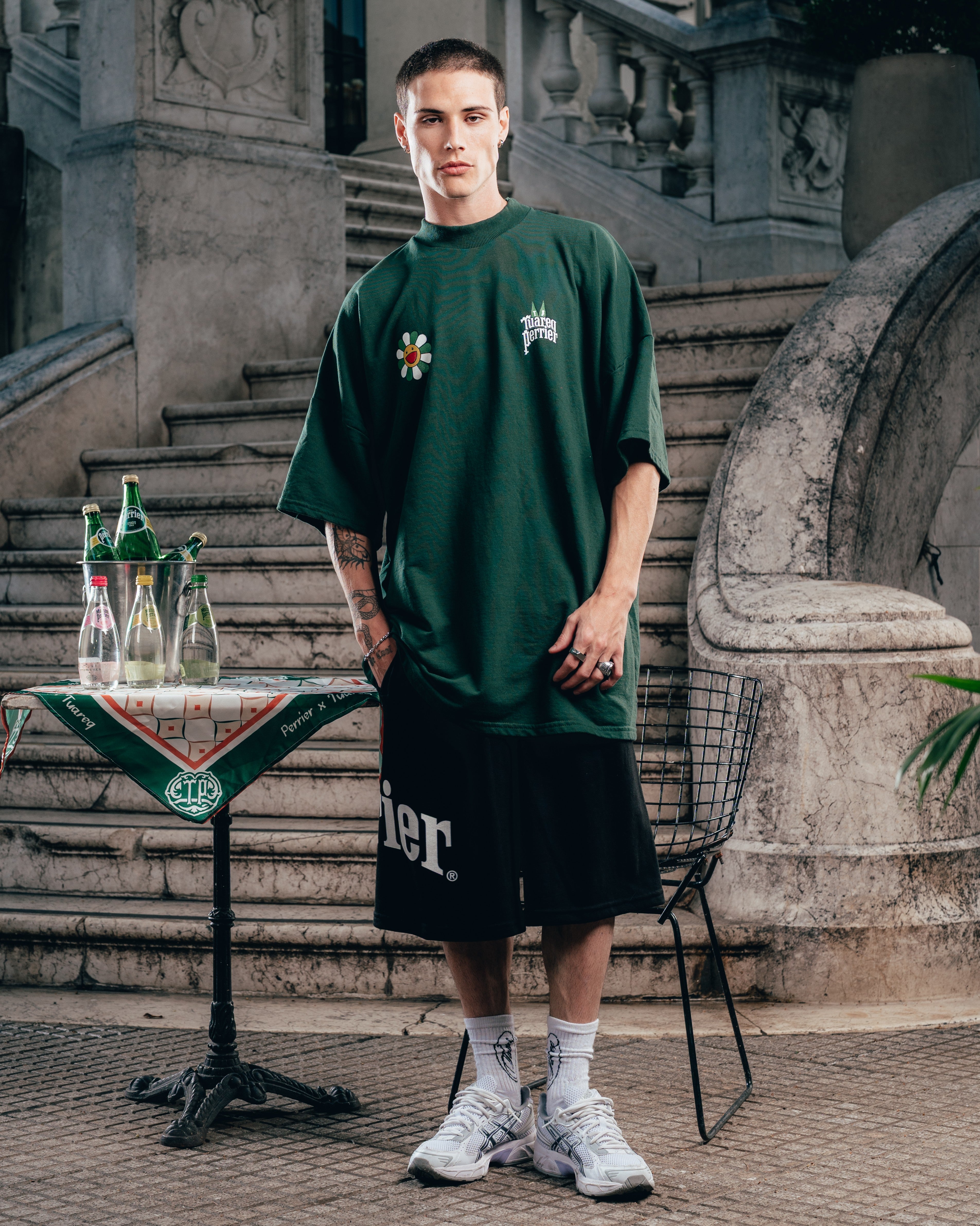 KIMONO RUSTICO [ PERRIER ] MURAKAMI GREEN