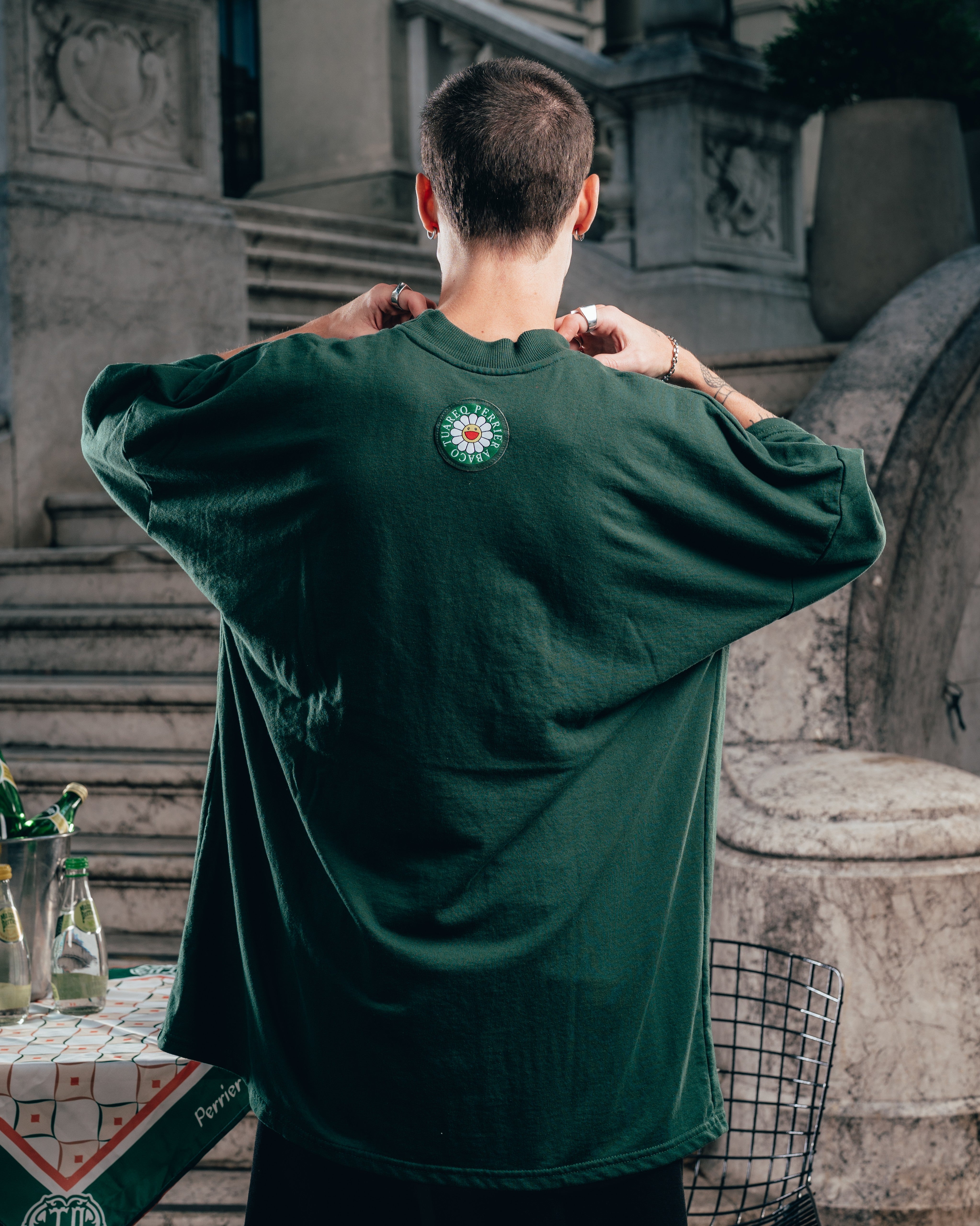 KIMONO RUSTICO [ PERRIER ] MURAKAMI GREEN