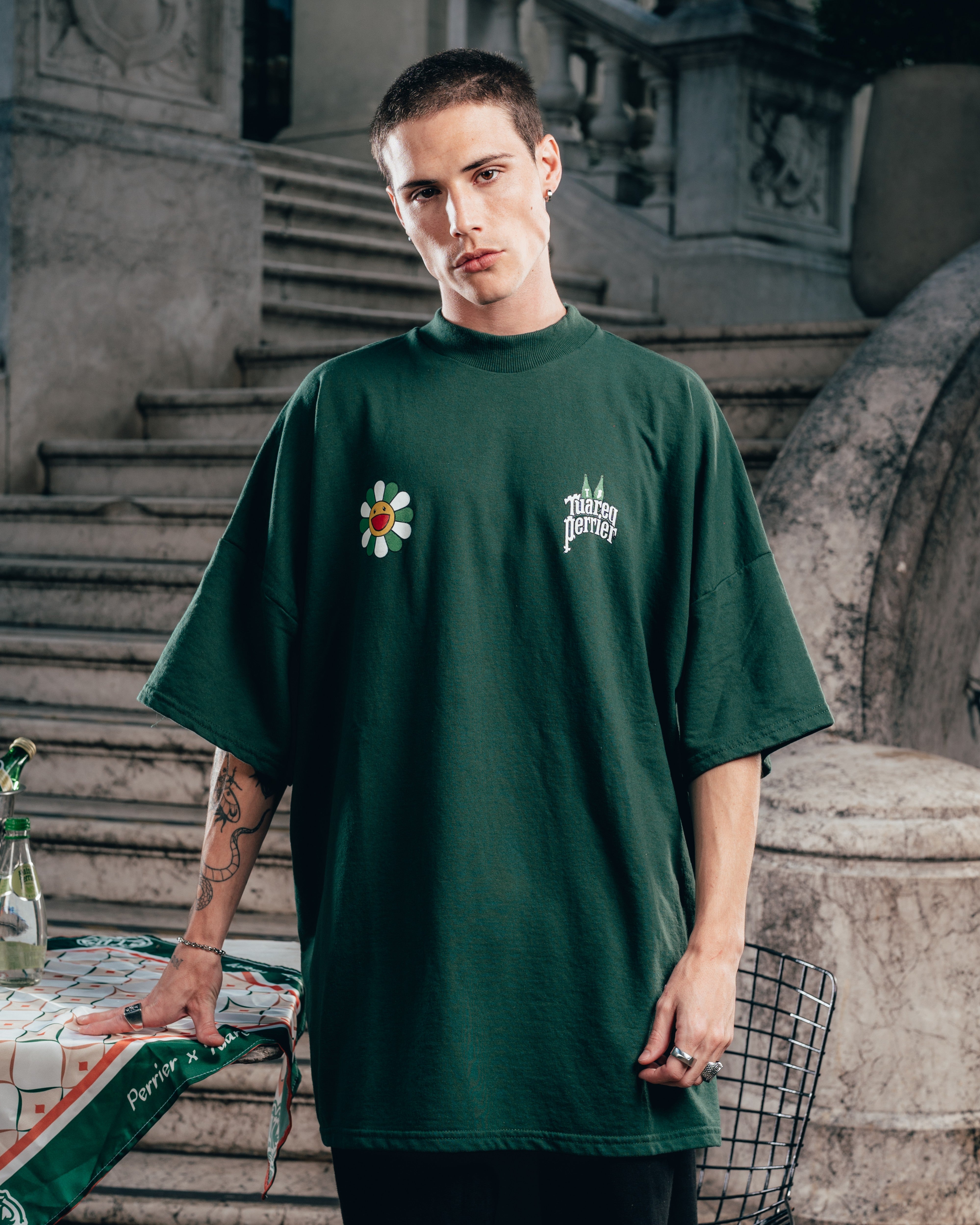 KIMONO RUSTICO [ PERRIER ] MURAKAMI GREEN