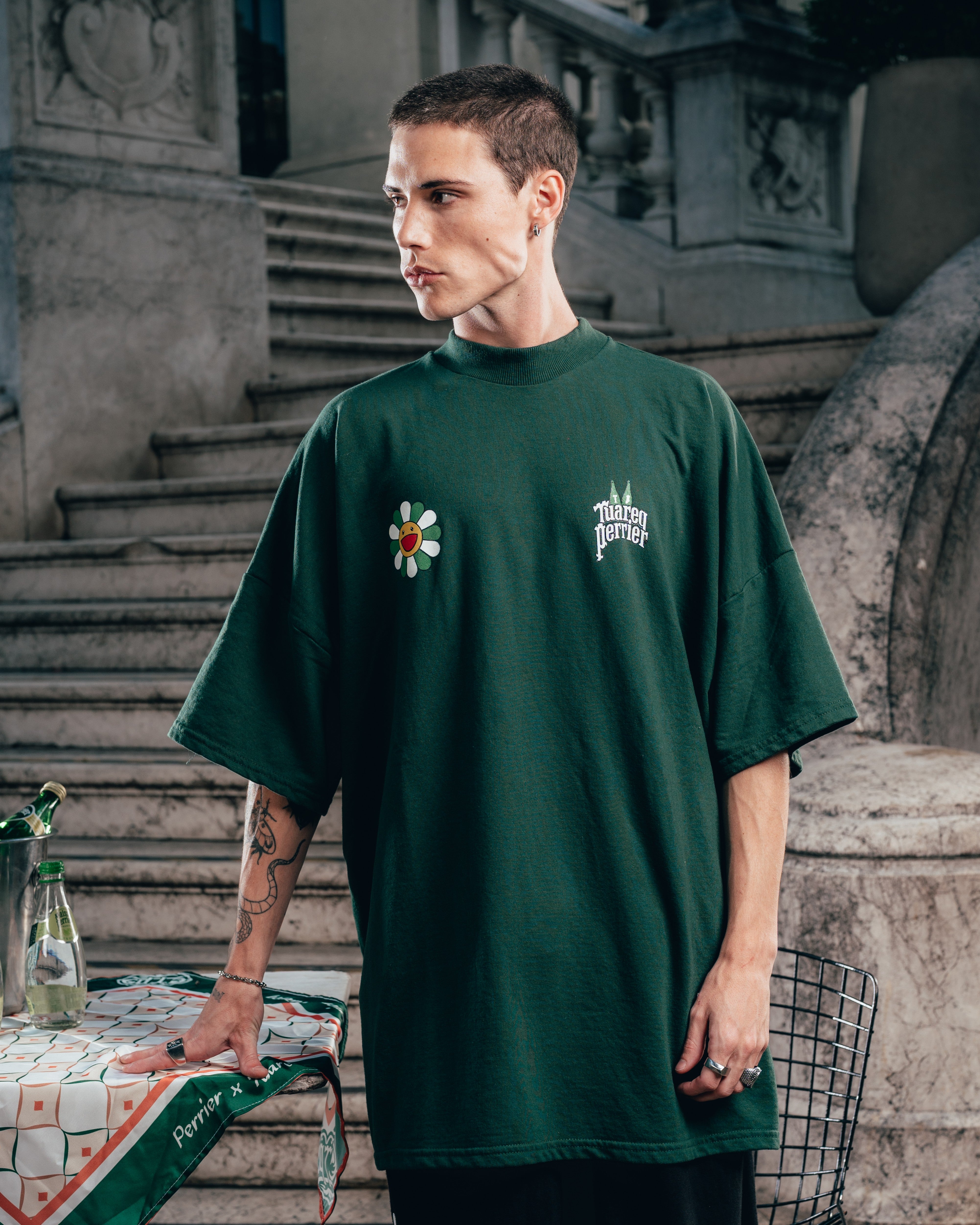 KIMONO RUSTICO [ PERRIER ] MURAKAMI GREEN