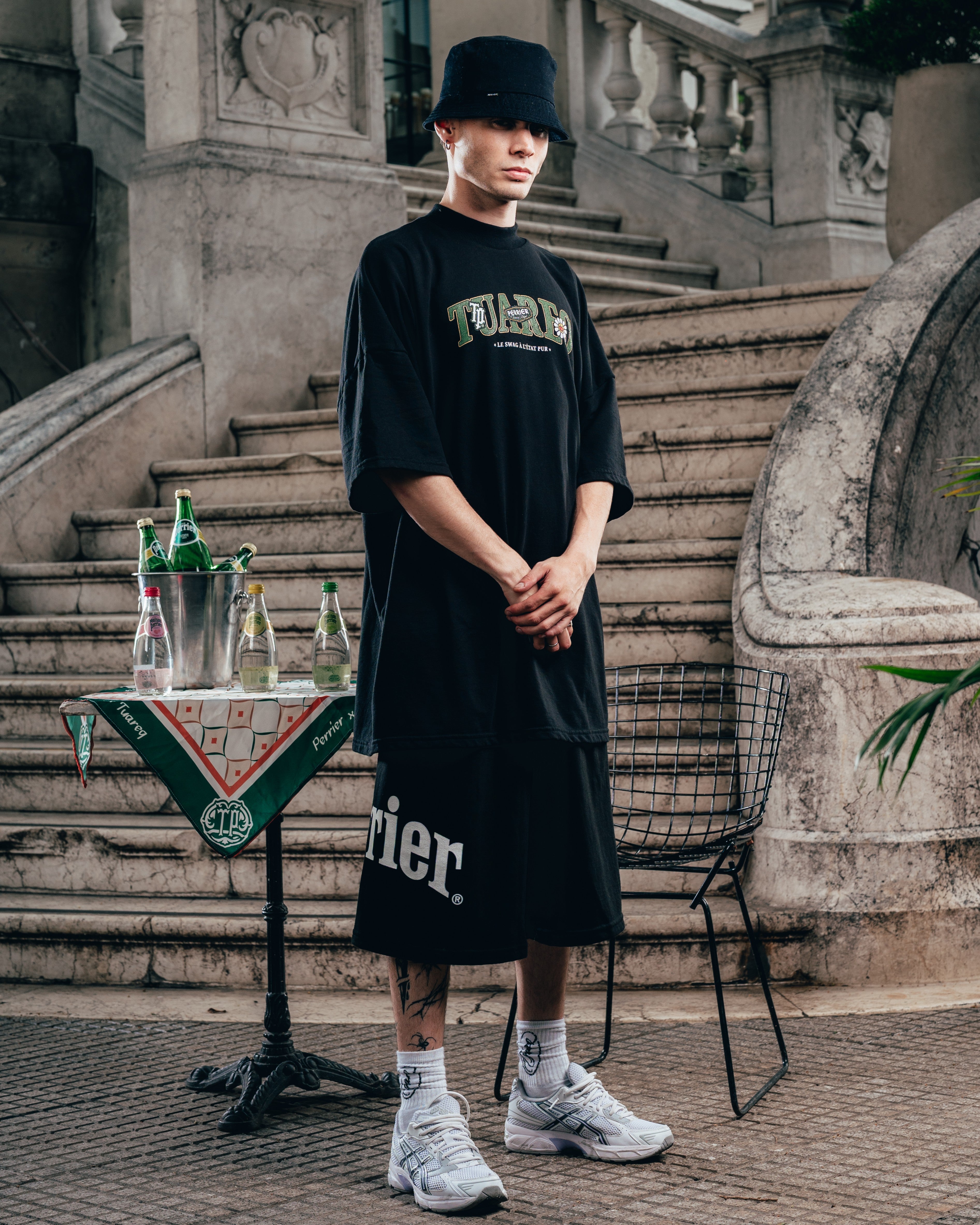 KIMONO RUSTICO [ PERRIER ] PATCH BLACK