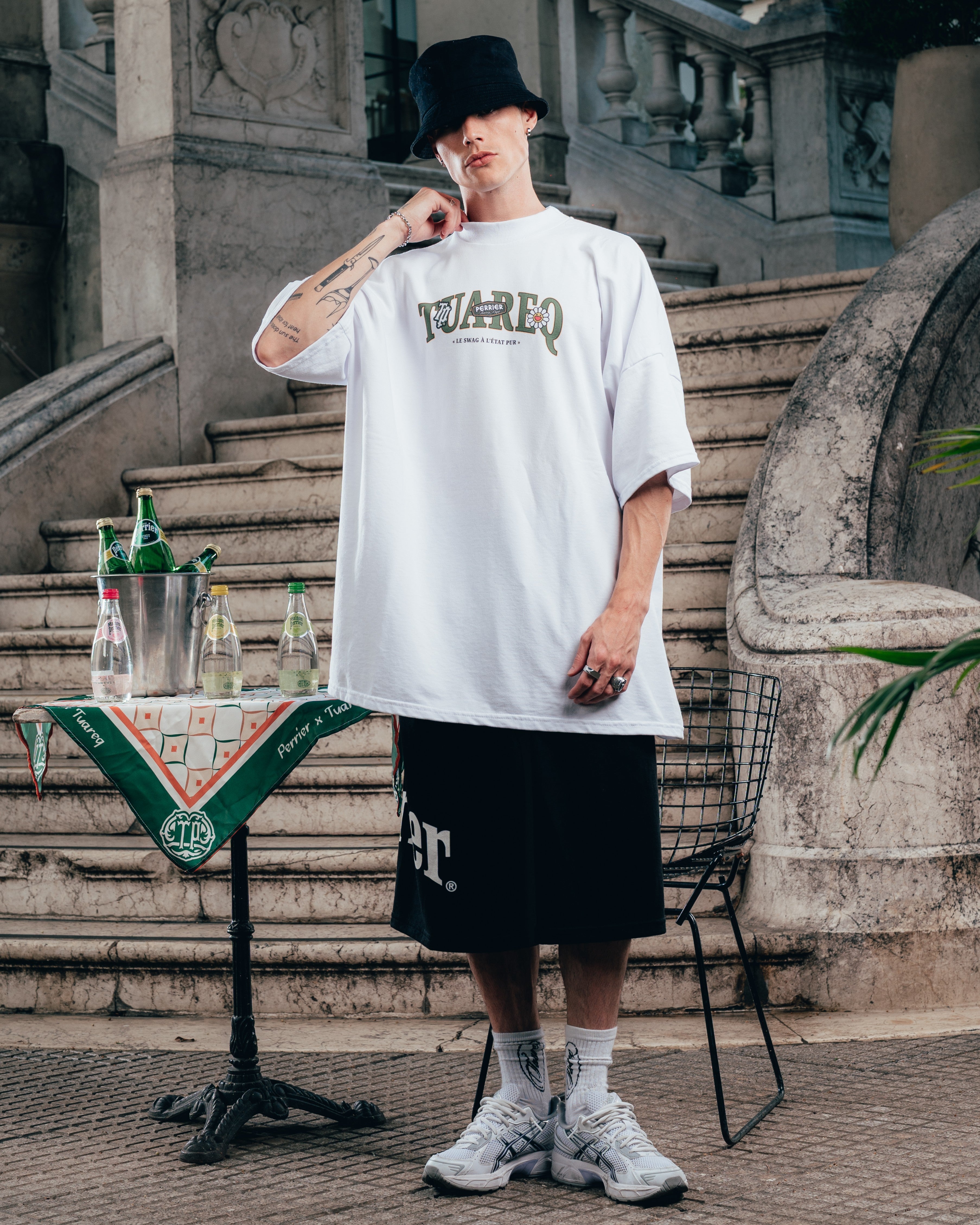 KIMONO RUSTICO [ PERRIER ] PATCH WHITE