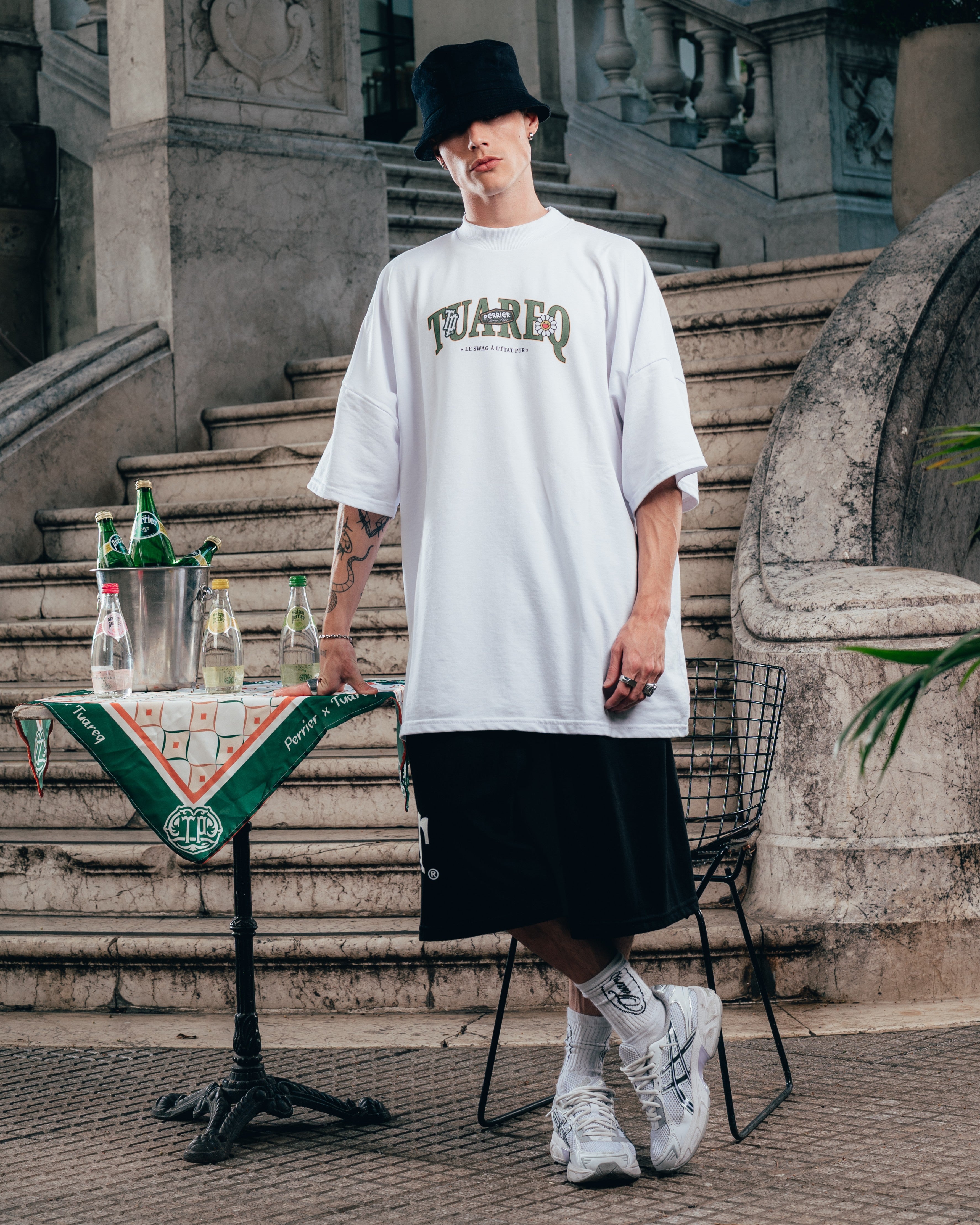 KIMONO RUSTICO [ PERRIER ] PATCH WHITE