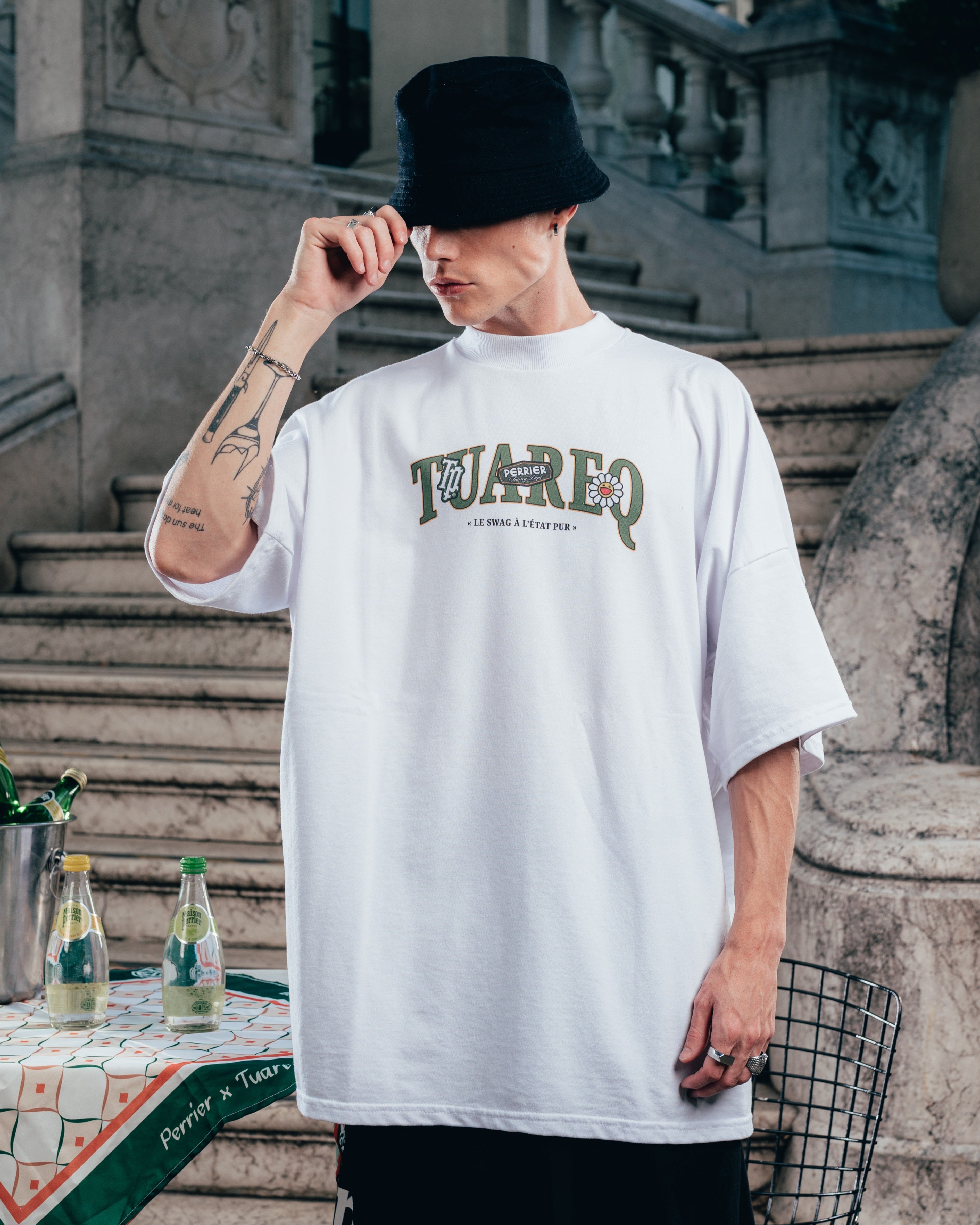 KIMONO RUSTICO [ PERRIER ] PATCH WHITE