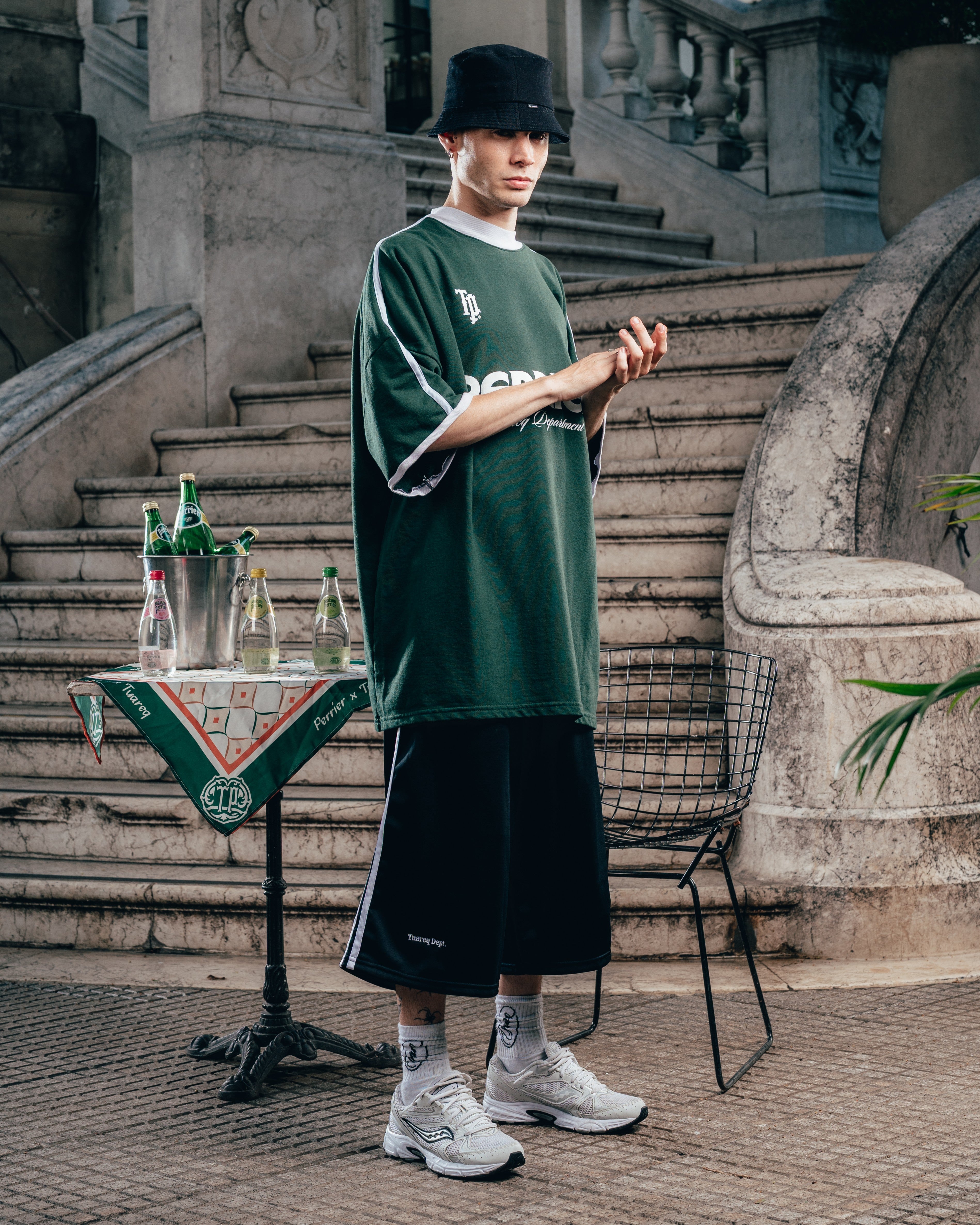 KIMONO RUSTICO [ PERRIER ] DEPARMENT. GREEN