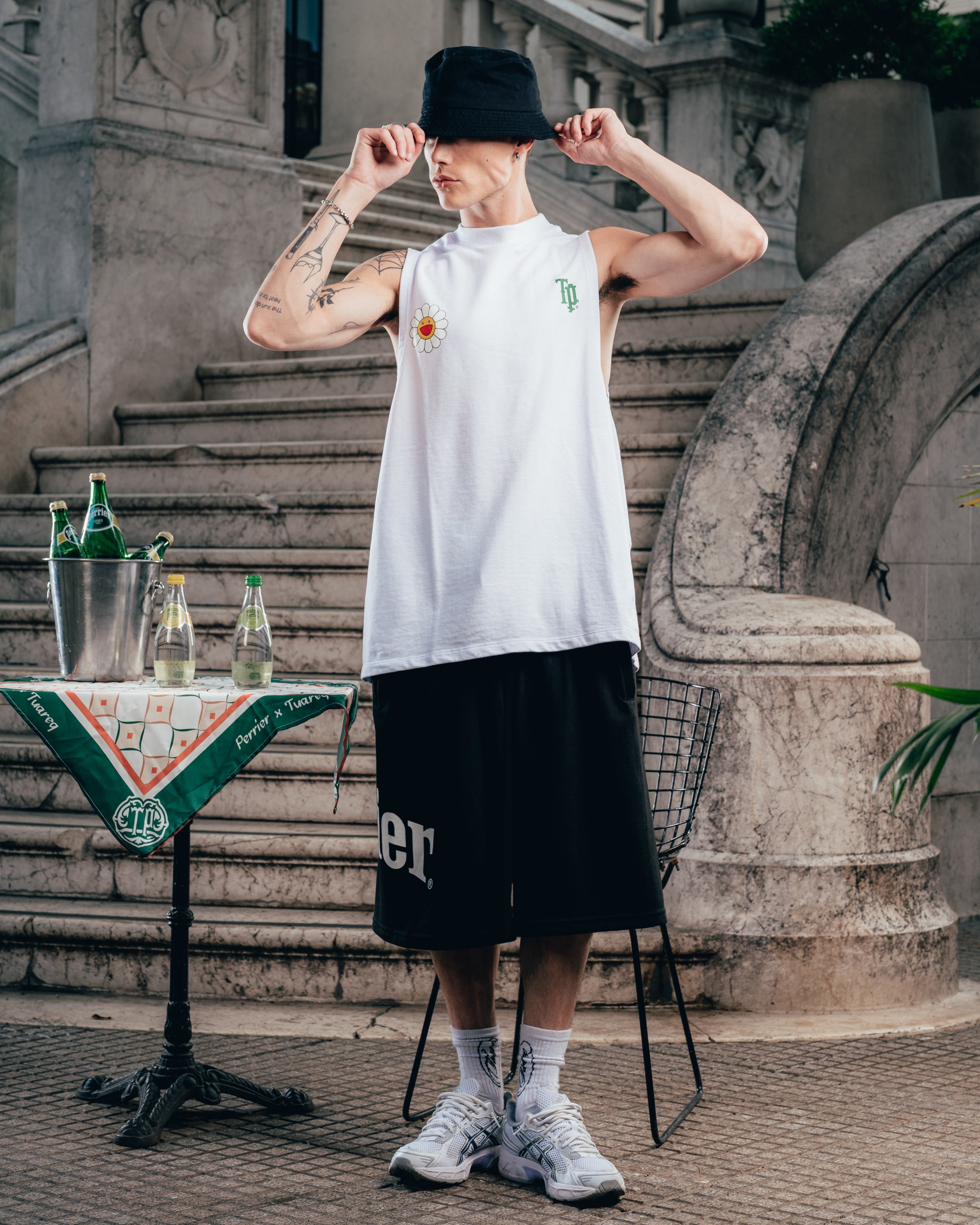 MUSCULOSA PESADA [ PERRIER ] MURAKAMI WHITE