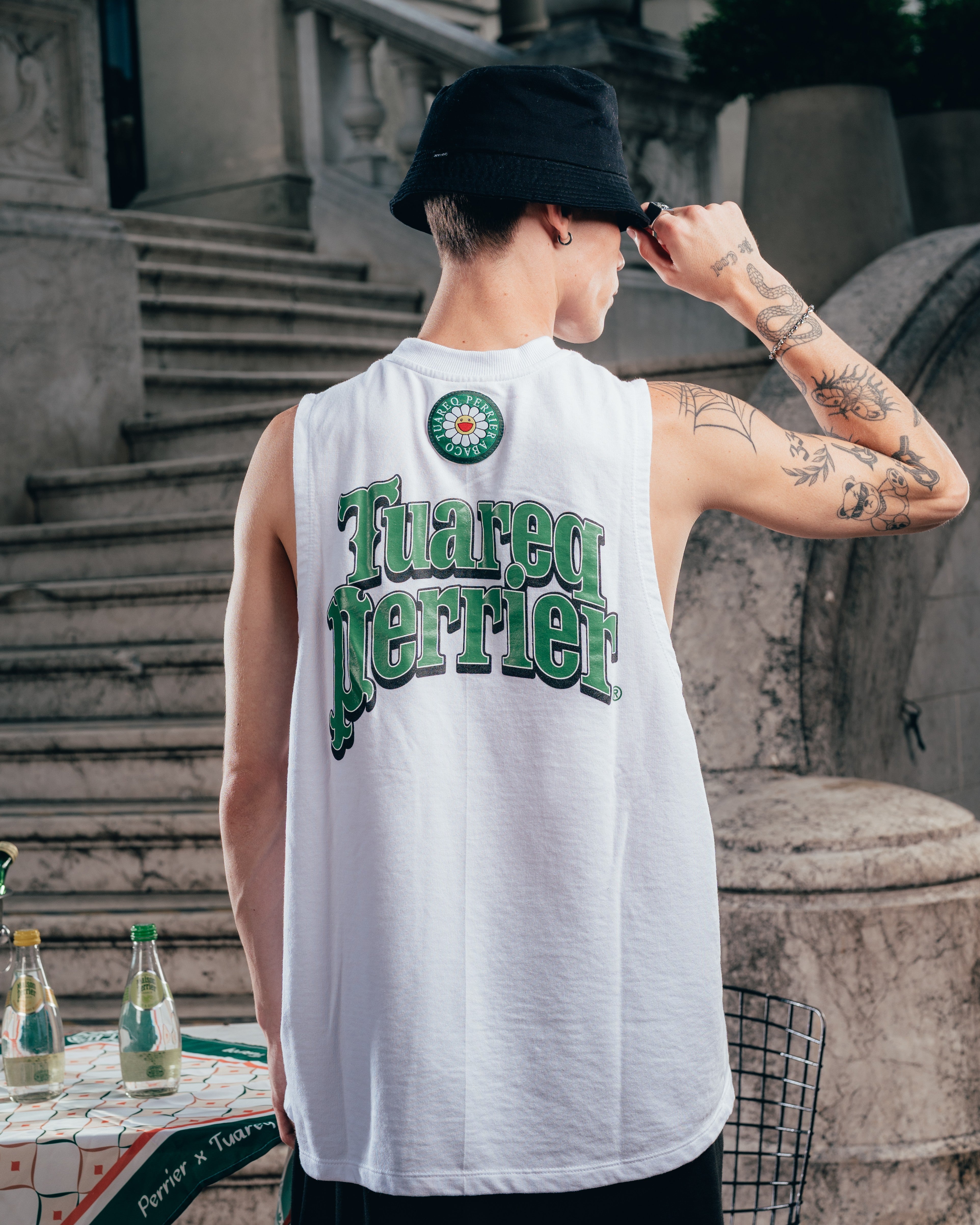 MUSCULOSA PESADA [ PERRIER ] MURAKAMI WHITE