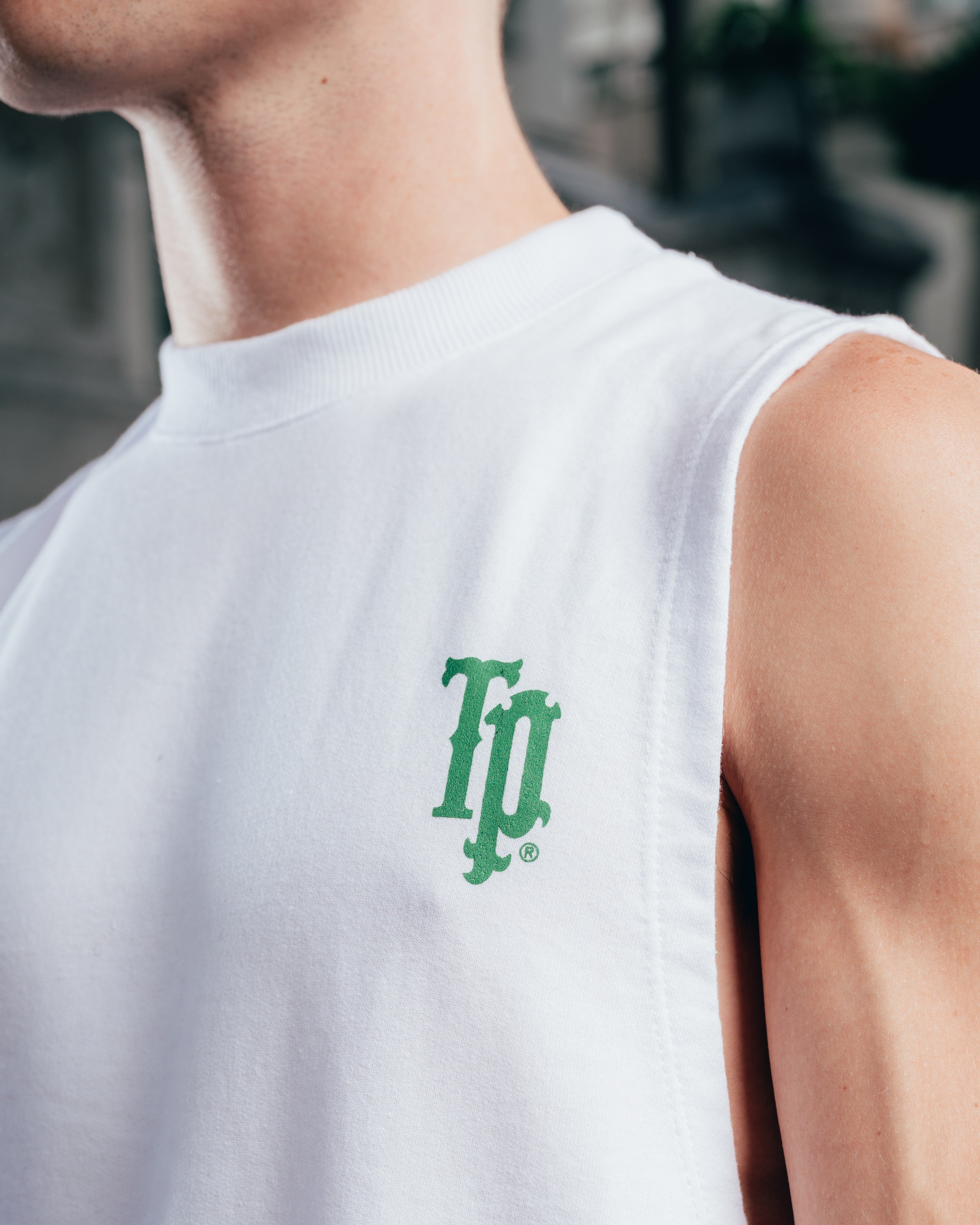 MUSCULOSA PESADA [ PERRIER ] MURAKAMI WHITE