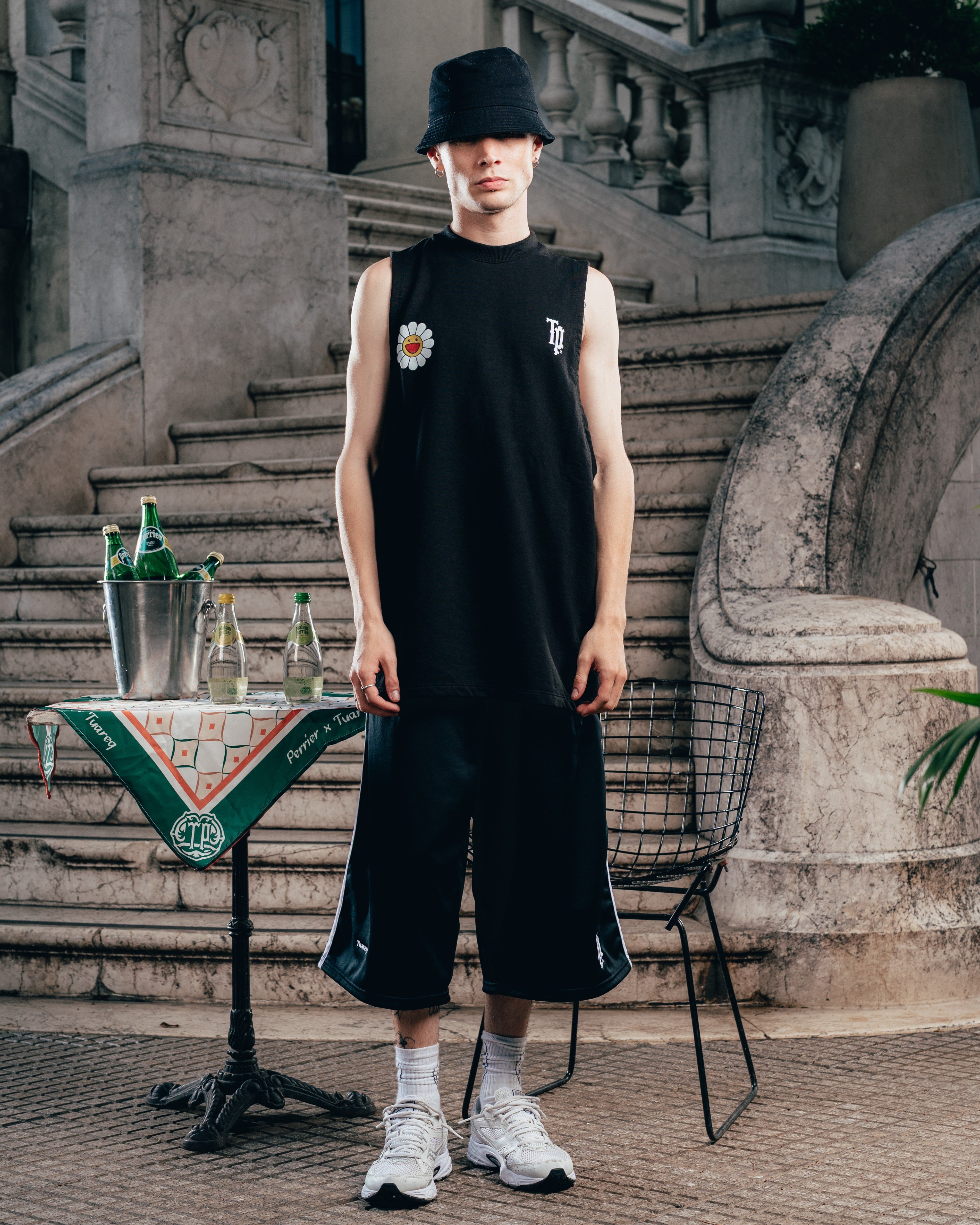 MUSCULOSA PESADA [ PERRIER ] MURAKAMI BLACK