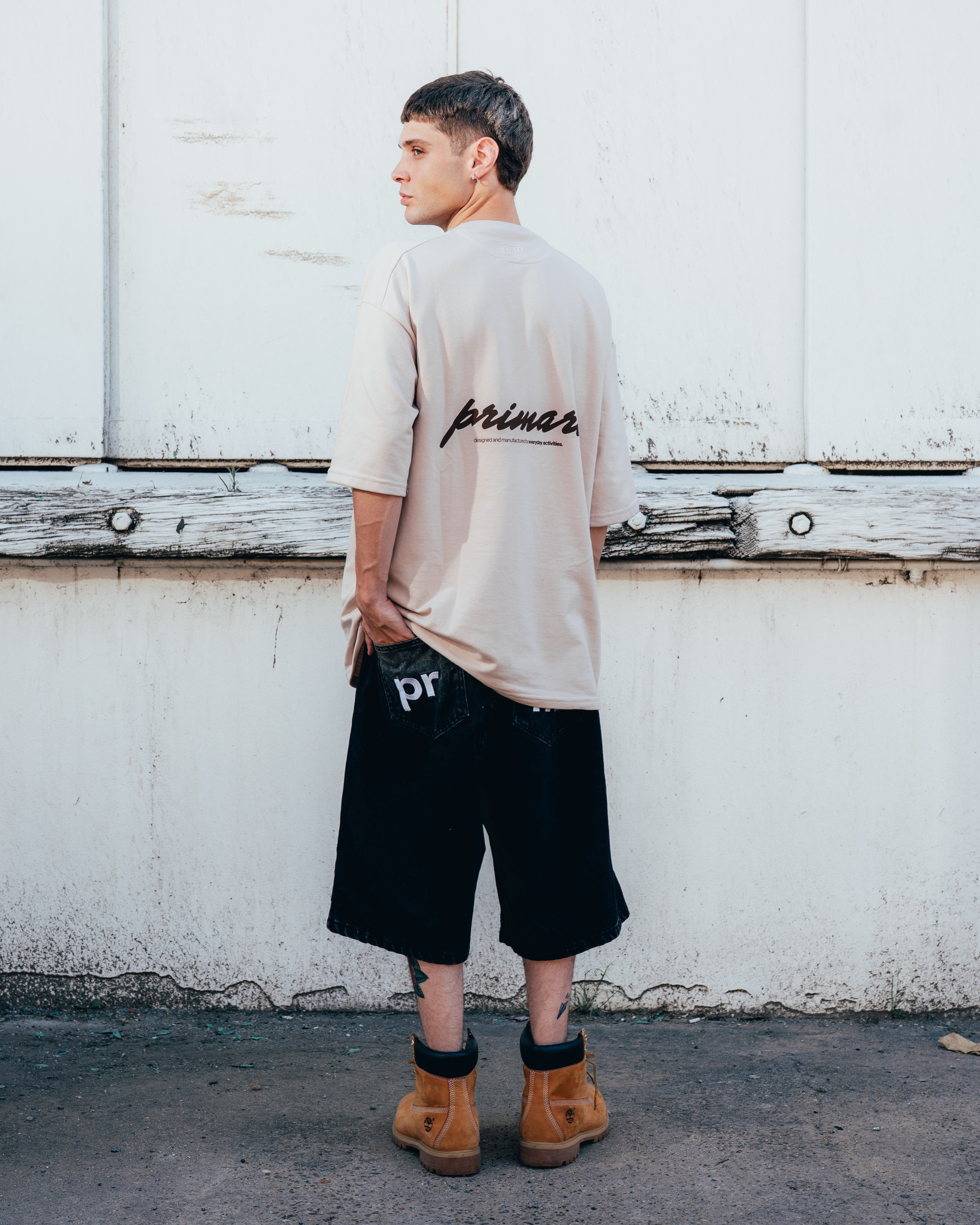 BERMUDA JEAN [ PRIMARI ] BLACK