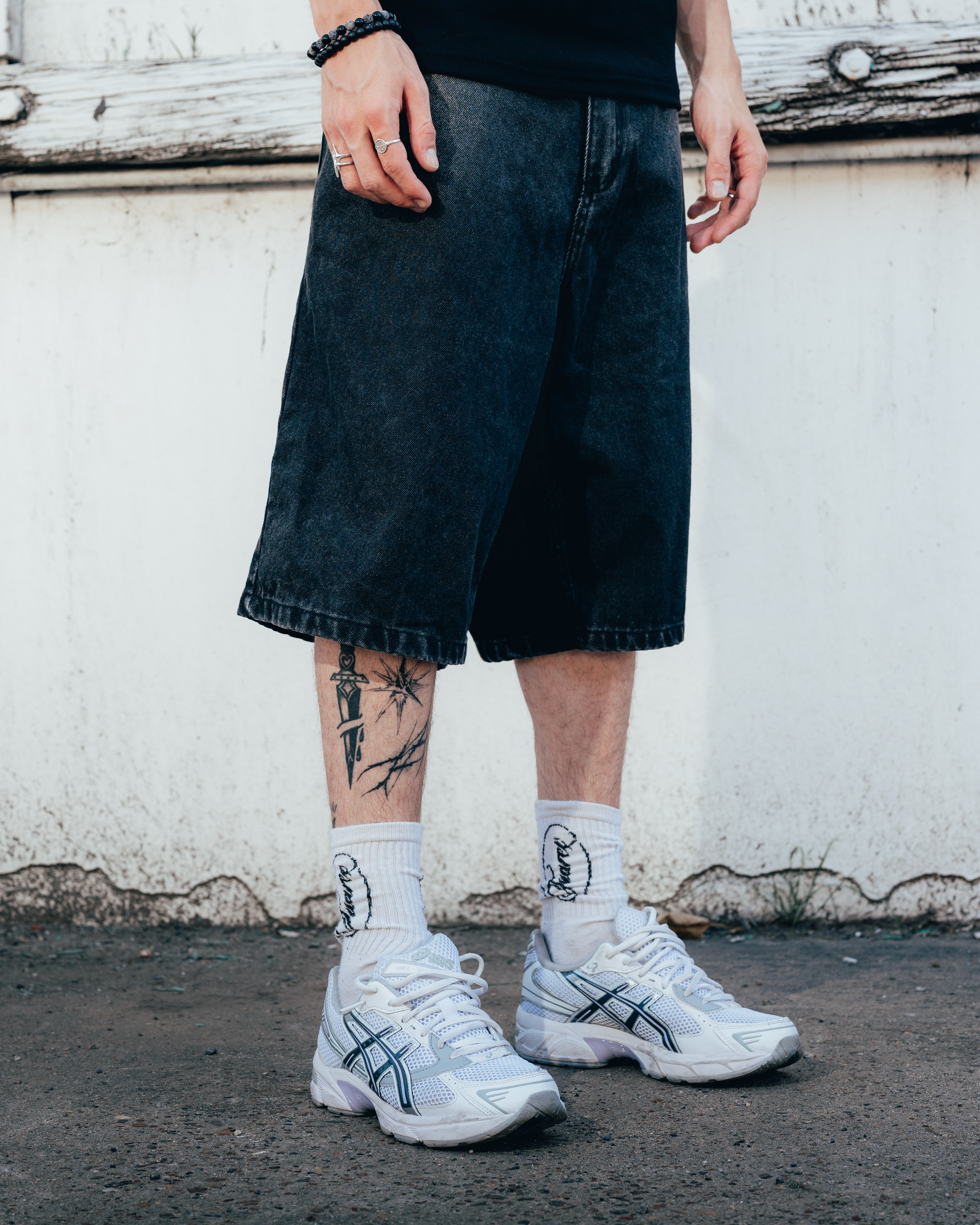 BERMUDA JEAN [ PRIMARI ] BLACK