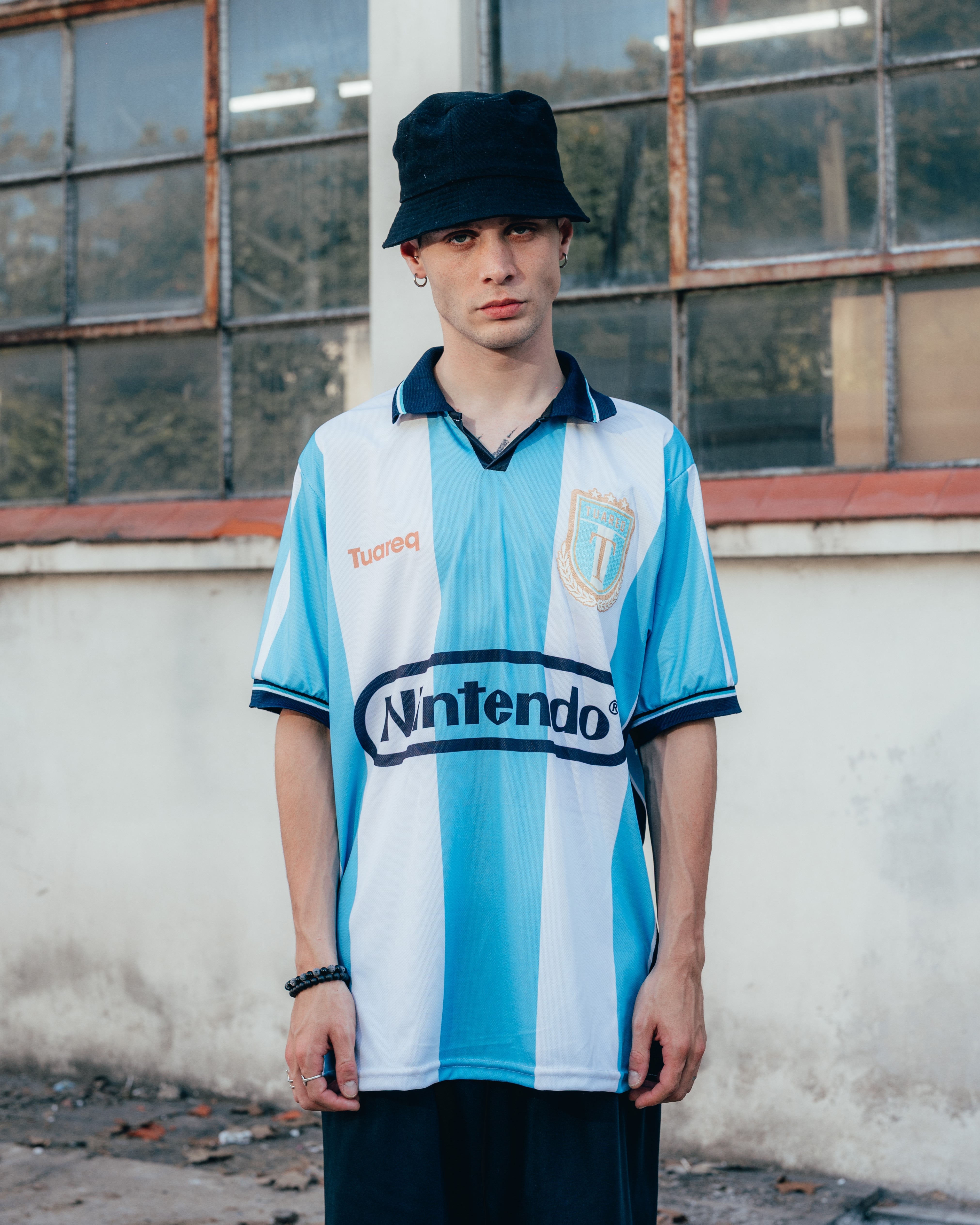 CAMISETA FUTBOL [ NINTENDO ] LOCAL ALBICELESTE