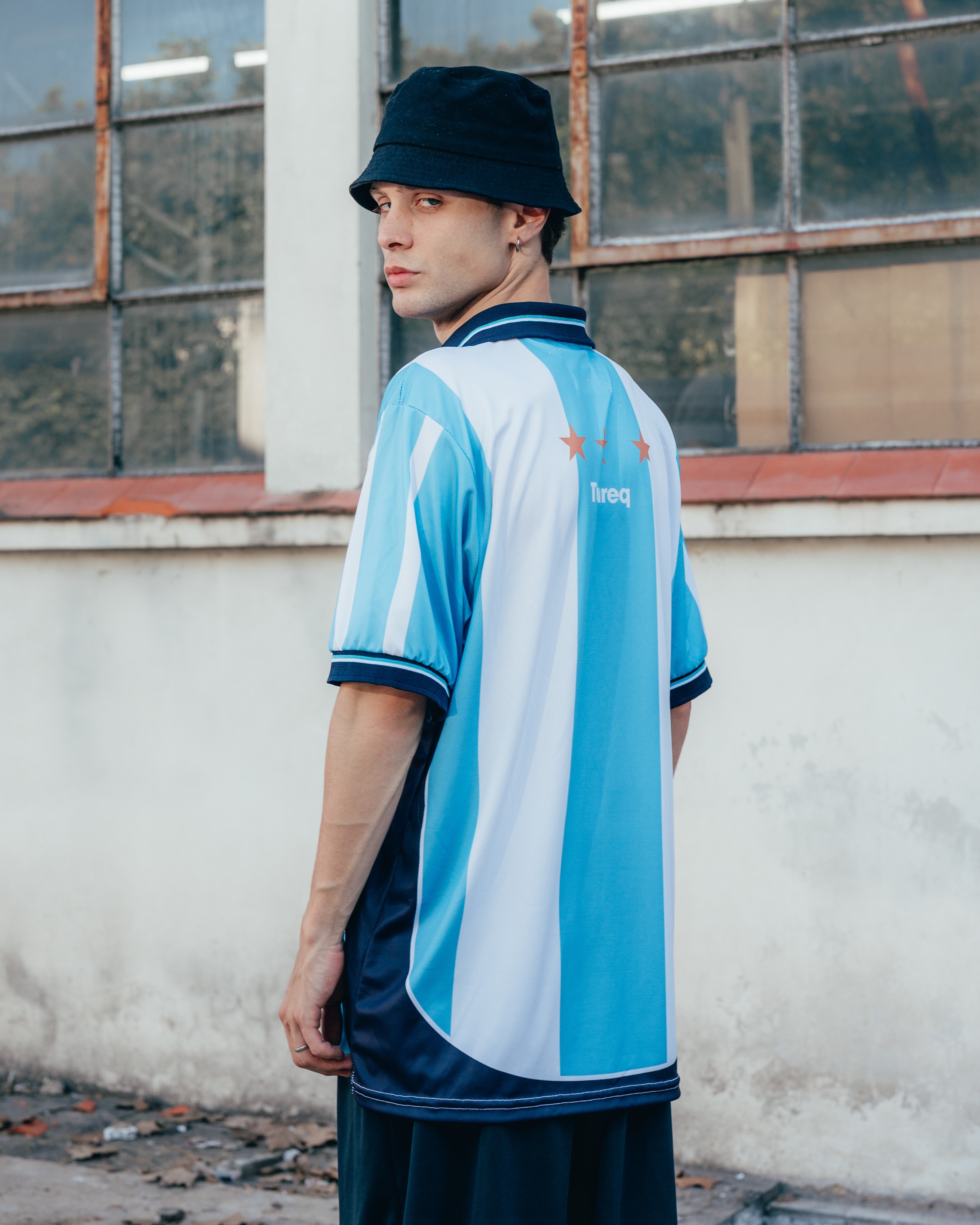 CAMISETA FUTBOL [ NINTENDO ] LOCAL ALBICELESTE