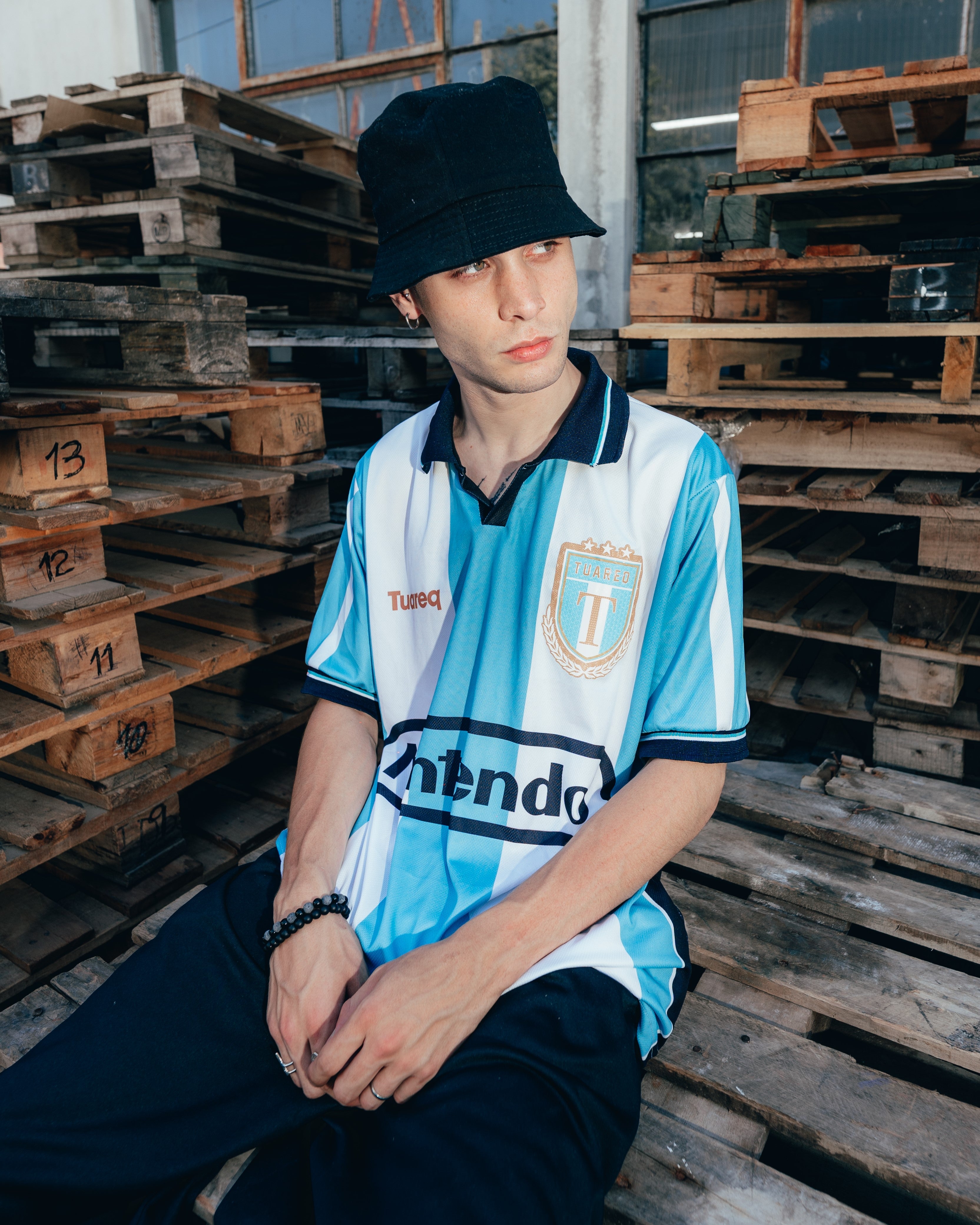 CAMISETA FUTBOL [ NINTENDO ] LOCAL ALBICELESTE