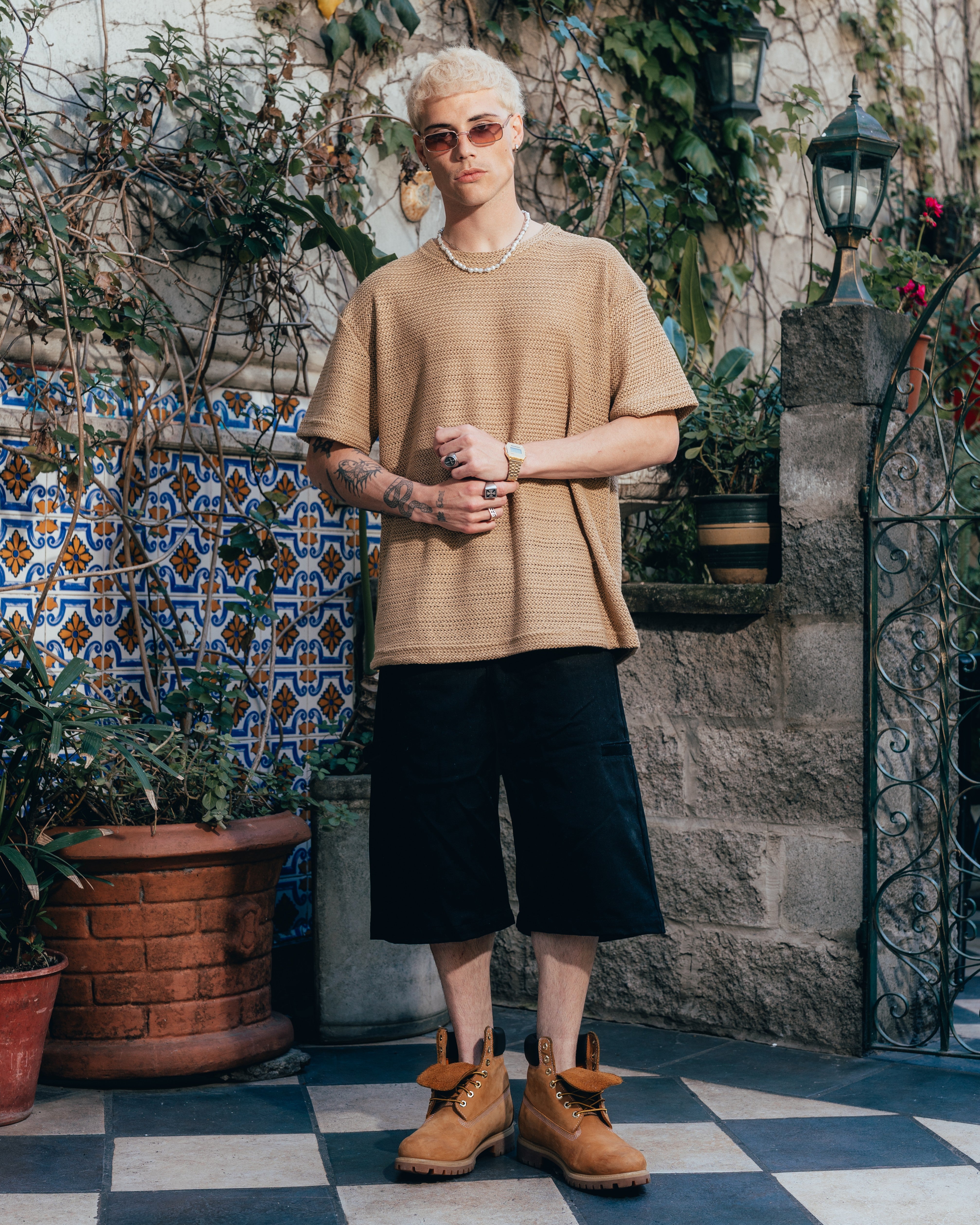 BERMUDA ¾ OVERSIZED [ PRIMARI ] BLACK