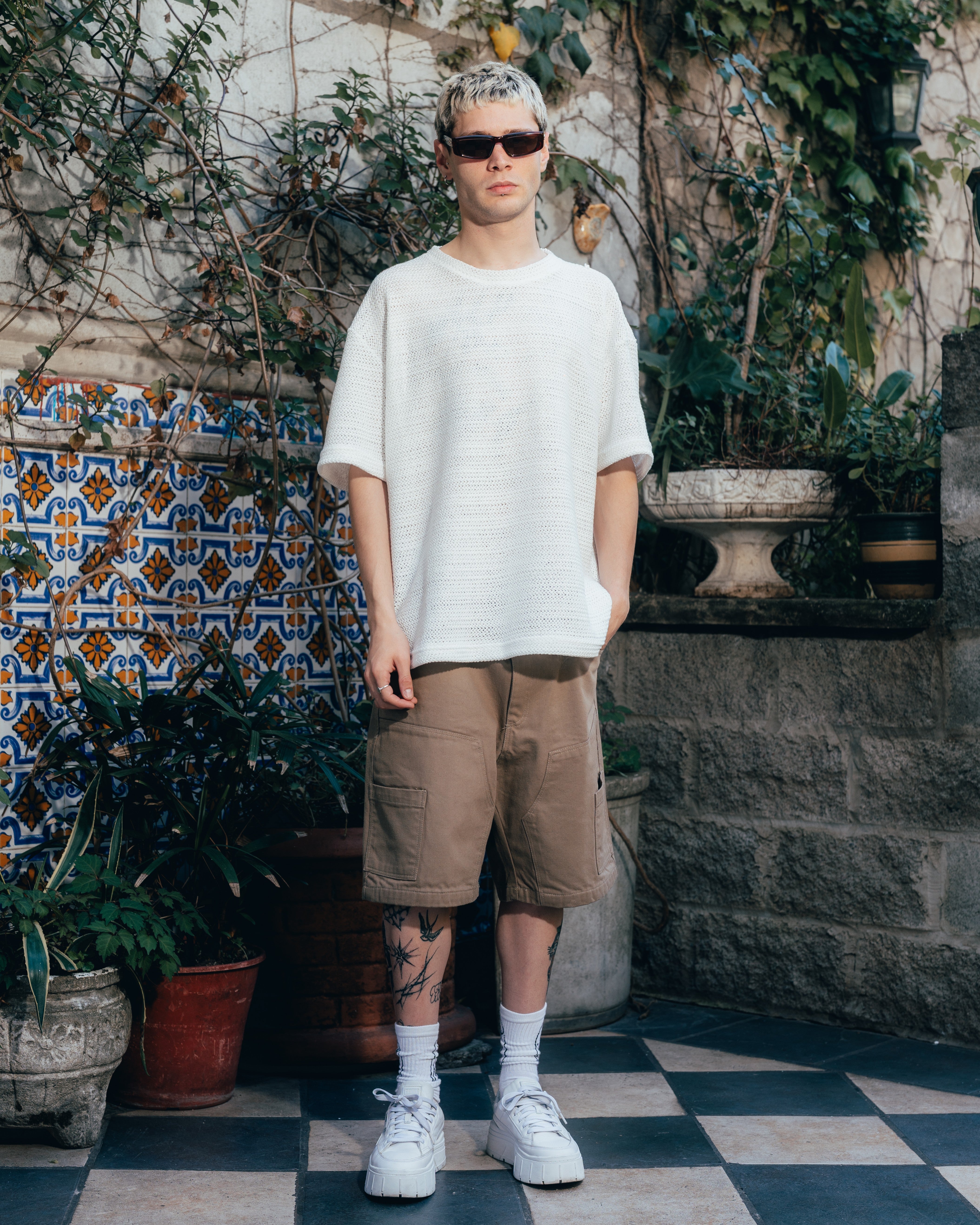BERMUDA ¾ OVERSIZED CARGO [ PRIMARI ] BROWN