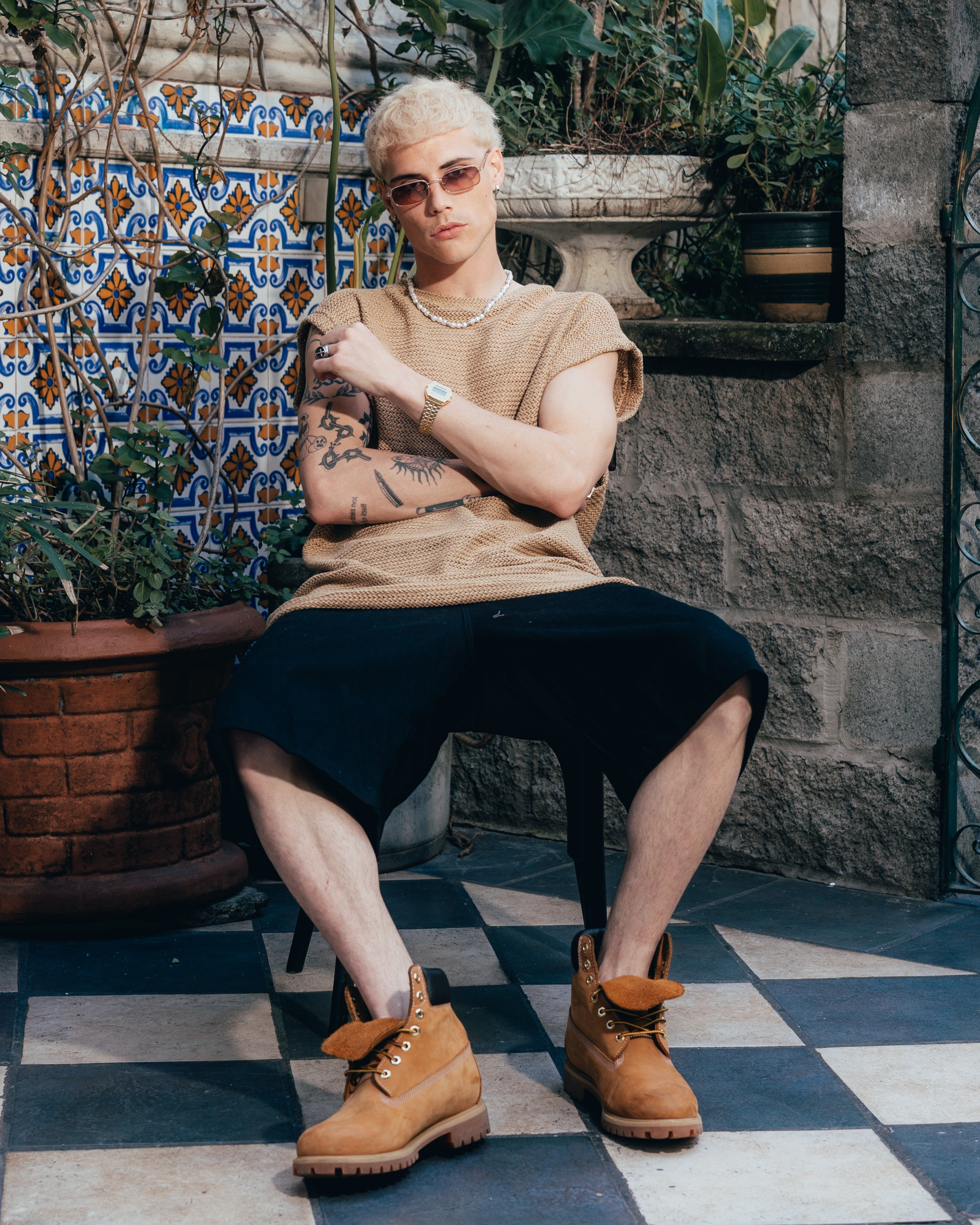 BERMUDA ¾ OVERSIZED [ PRIMARI ] BLACK