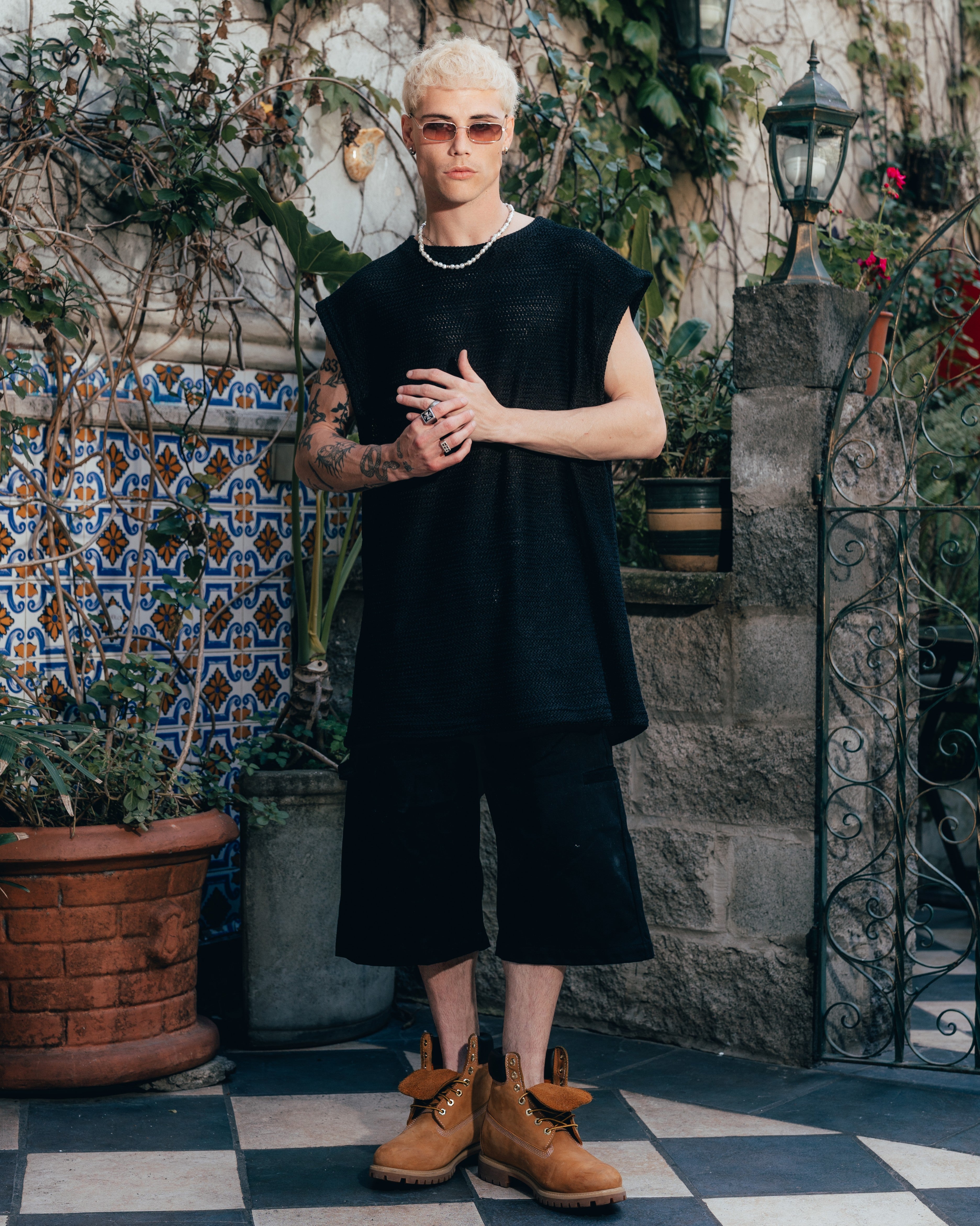 BERMUDA ¾ OVERSIZED [ PRIMARI ] BLACK