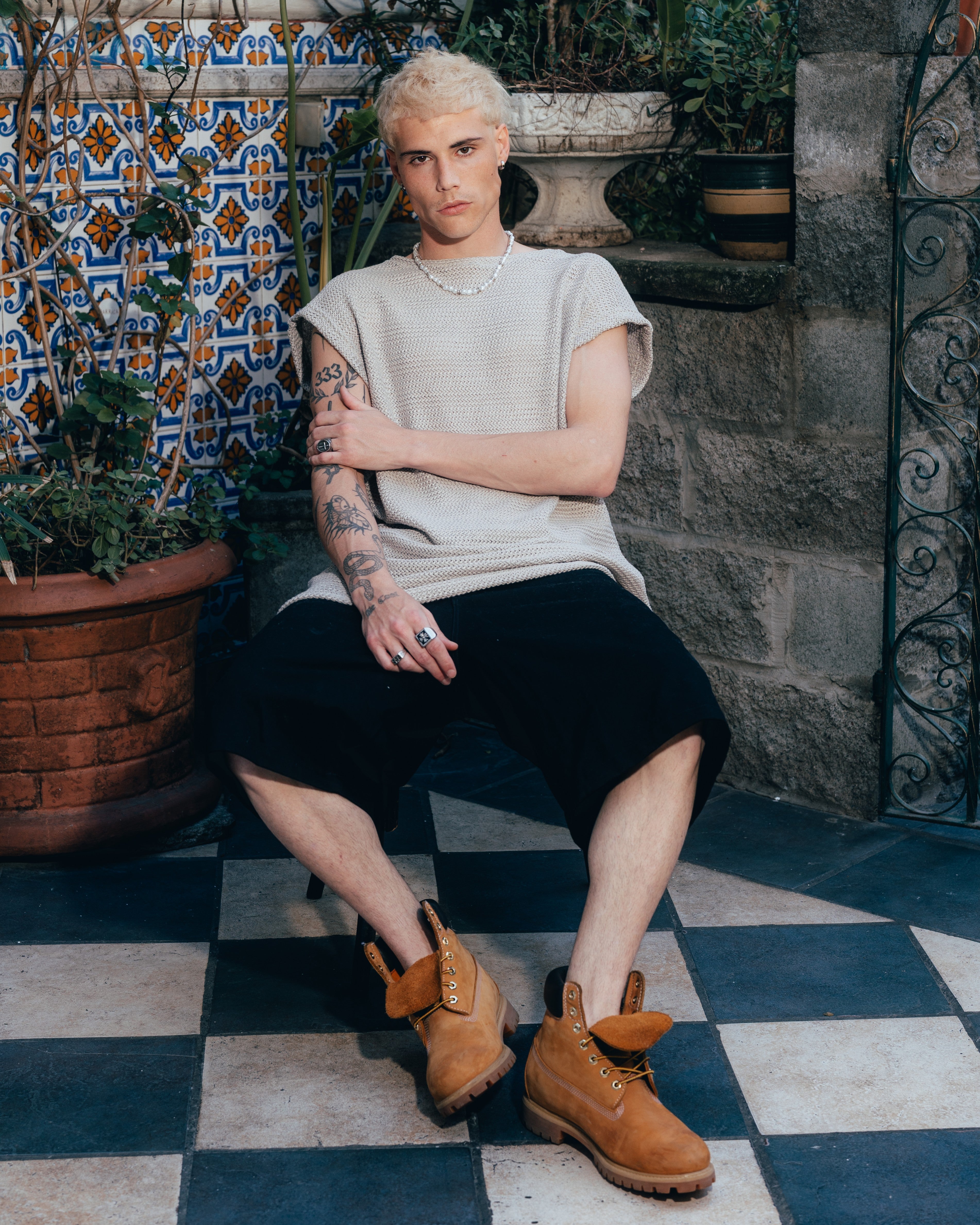 BERMUDA ¾ OVERSIZED [ PRIMARI ] BLACK