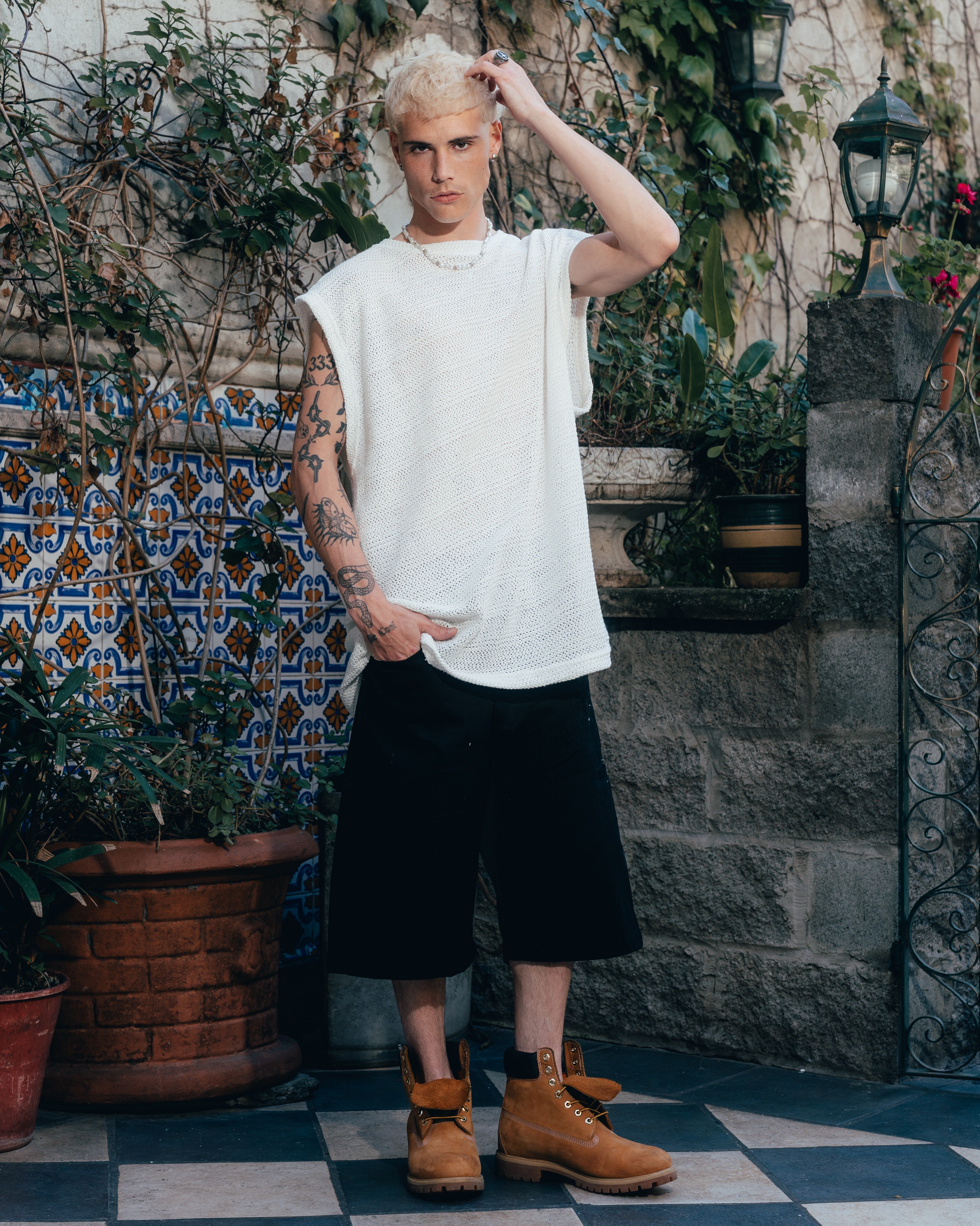BERMUDA ¾ OVERSIZED [ PRIMARI ] BLACK