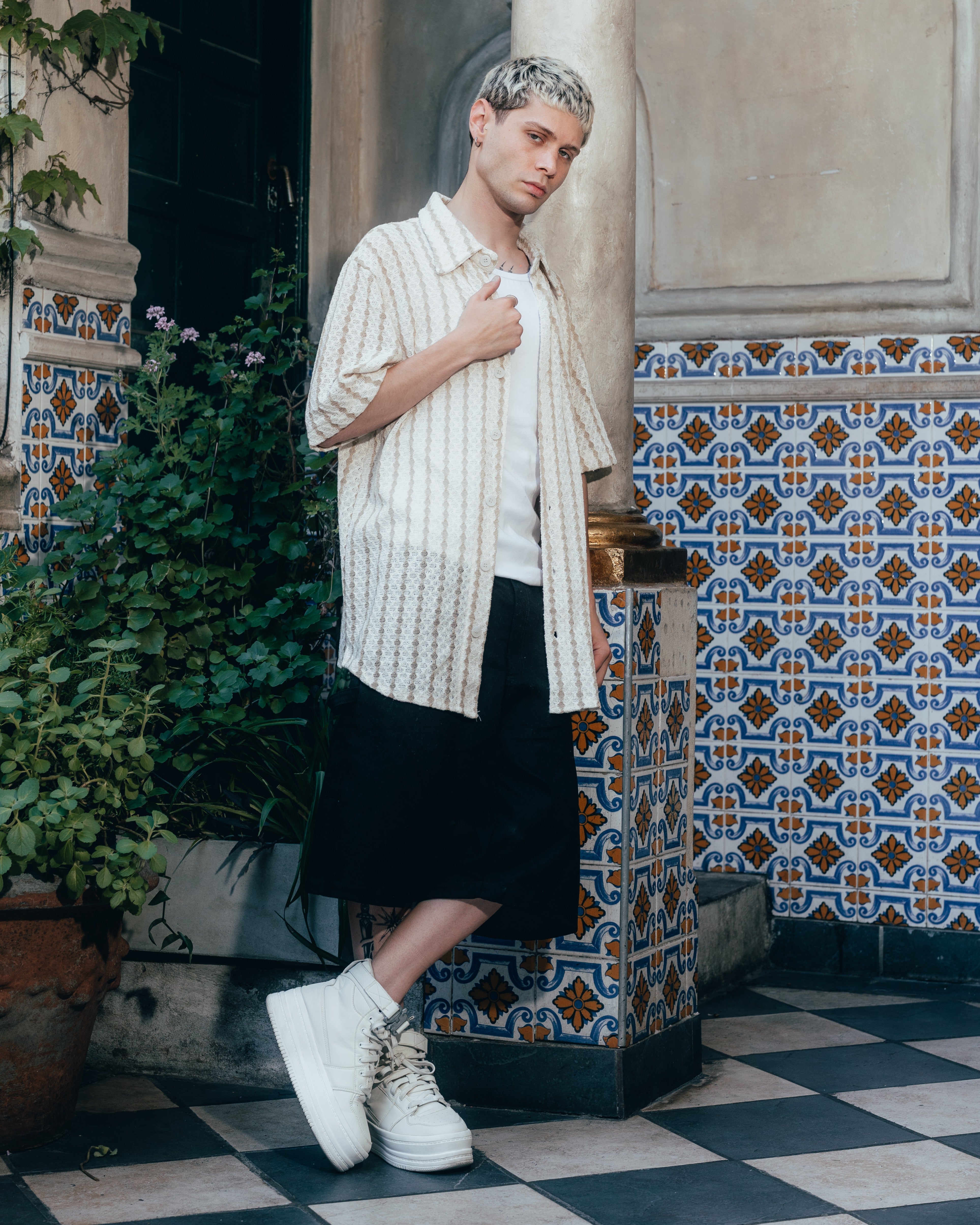BERMUDA ¾ OVERSIZED [ PRIMARI ] BLACK