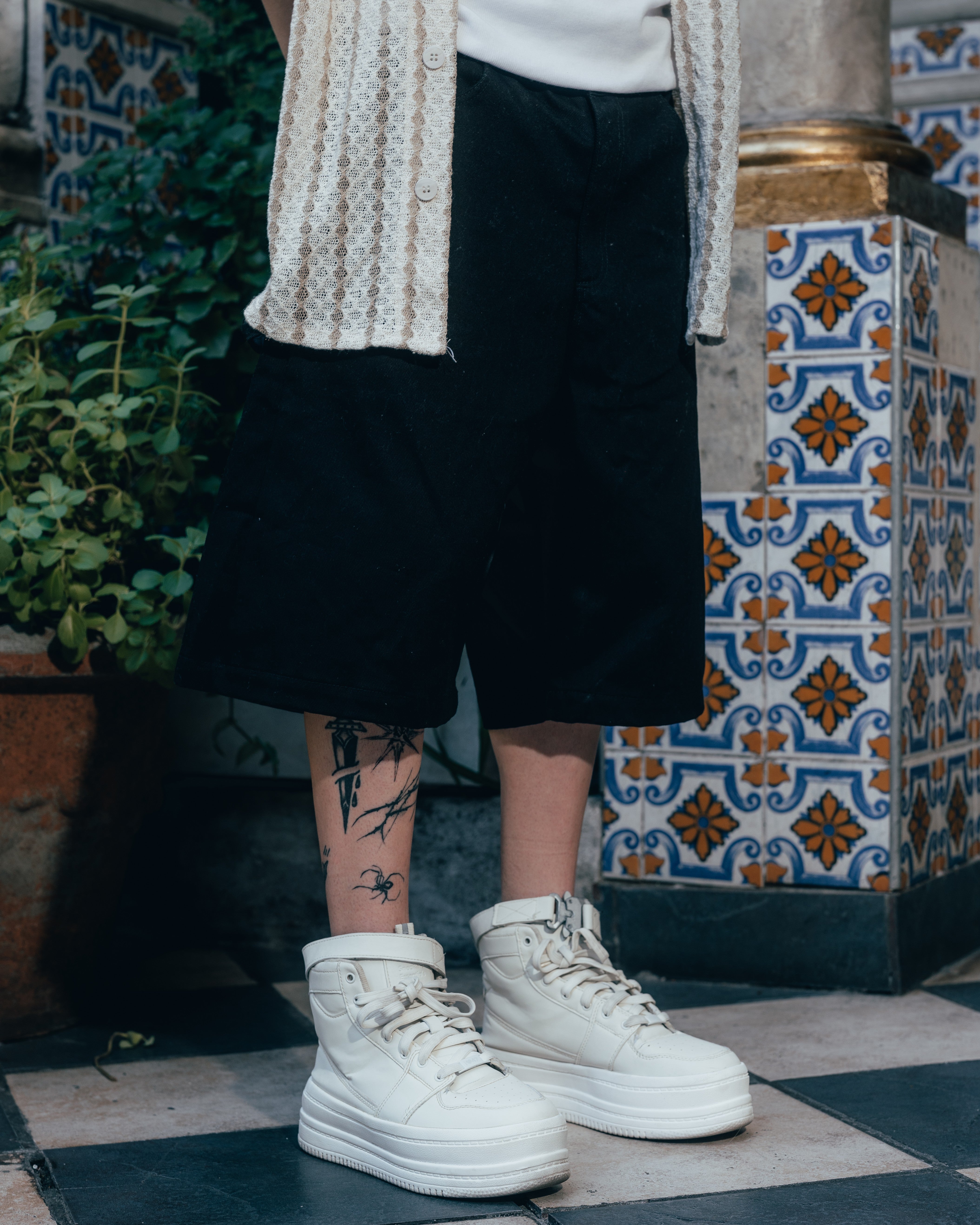 BERMUDA ¾ OVERSIZED [ PRIMARI ] BLACK
