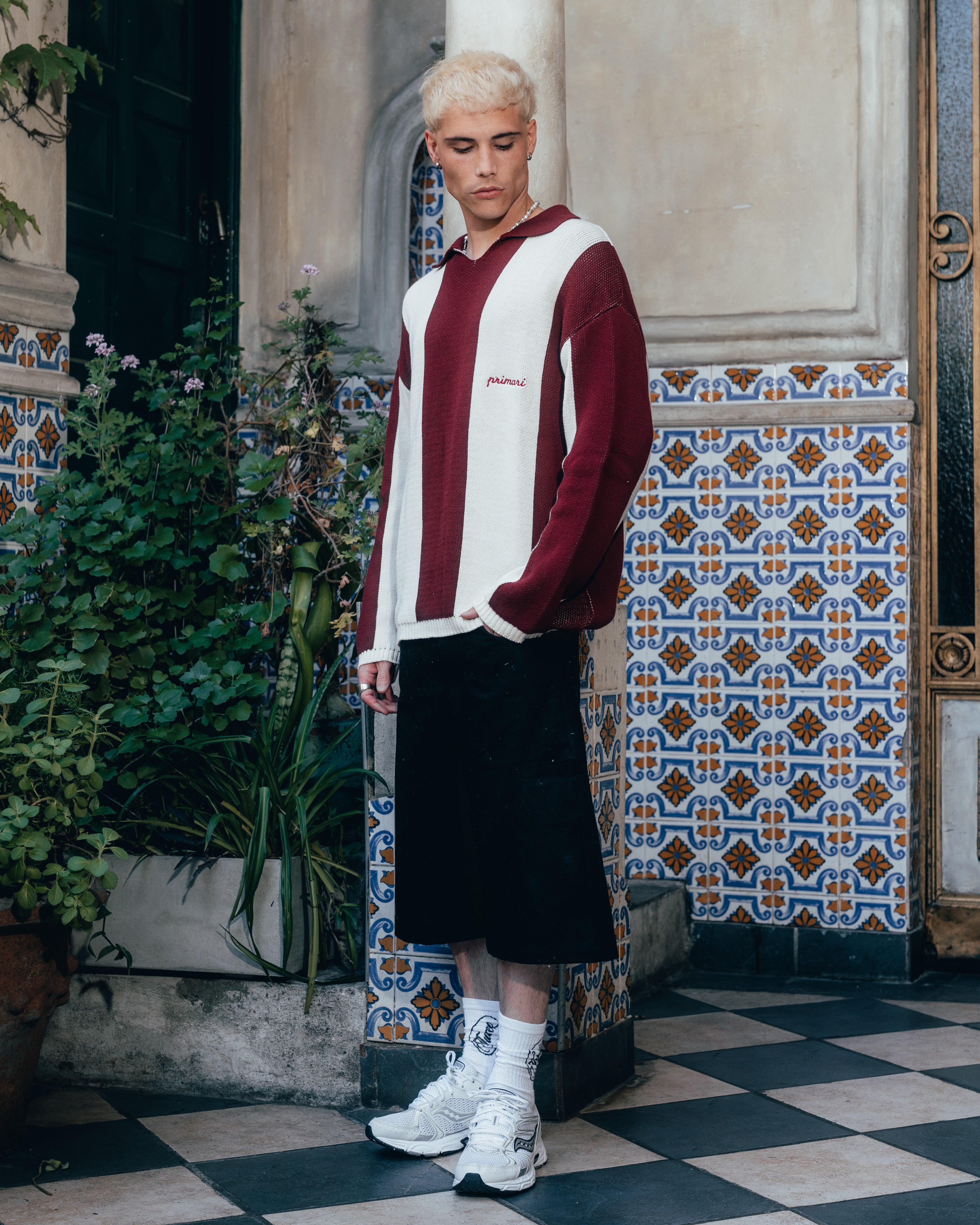SWEATER POLO TEJIDO [ PRIMARI ] BOARD