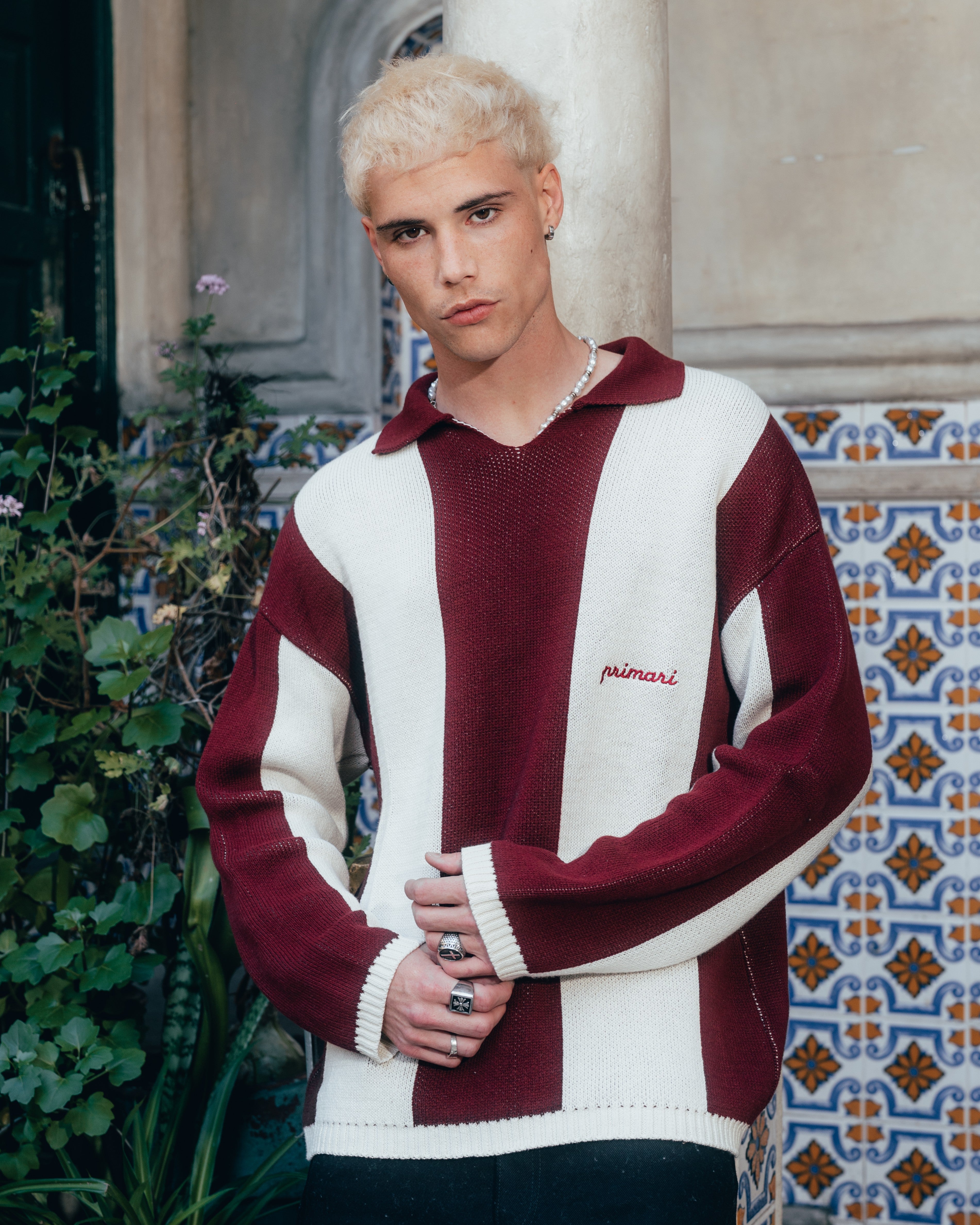 SWEATER POLO TEJIDO [ PRIMARI ] BOARD