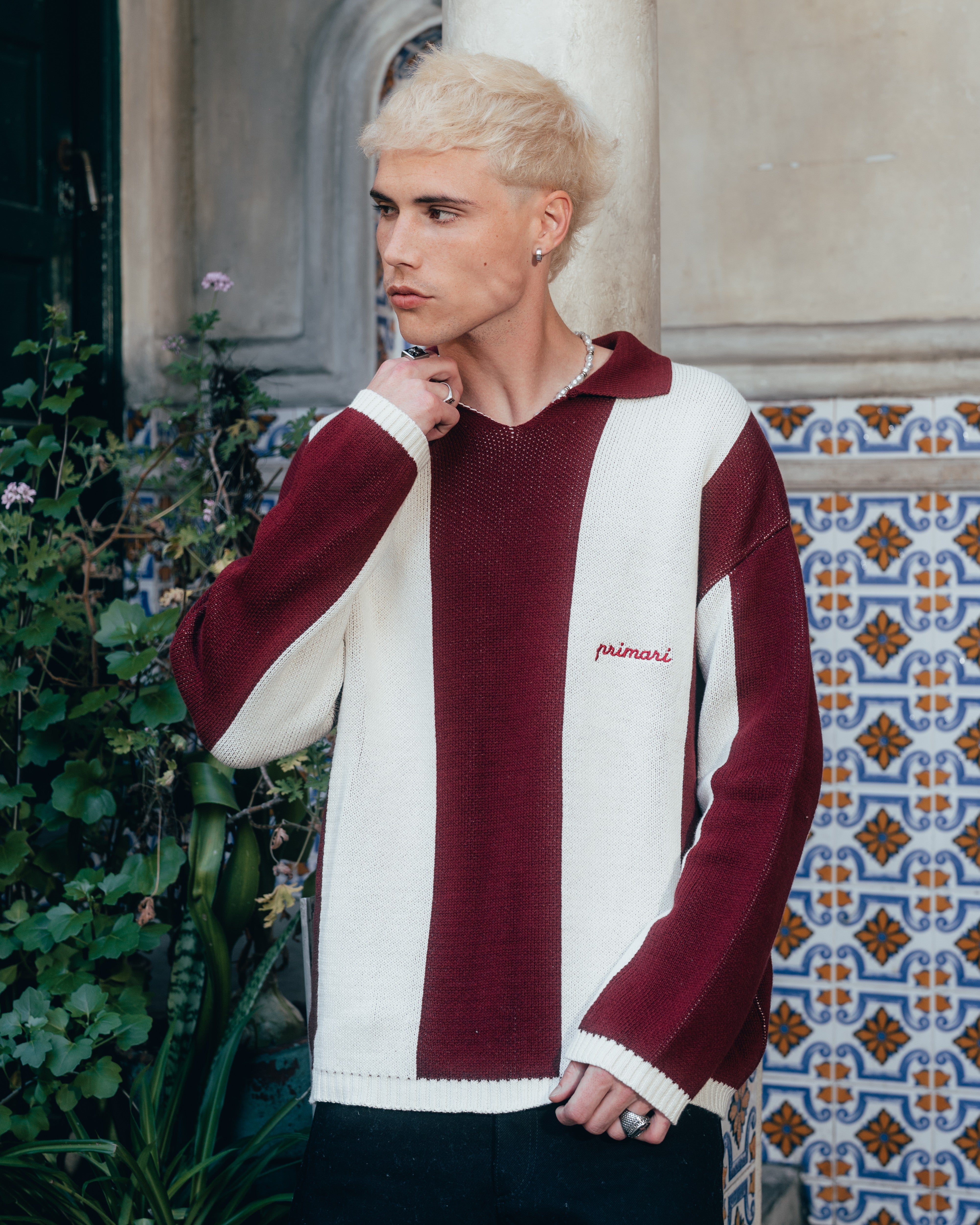 SWEATER POLO TEJIDO [ PRIMARI ] BOARD