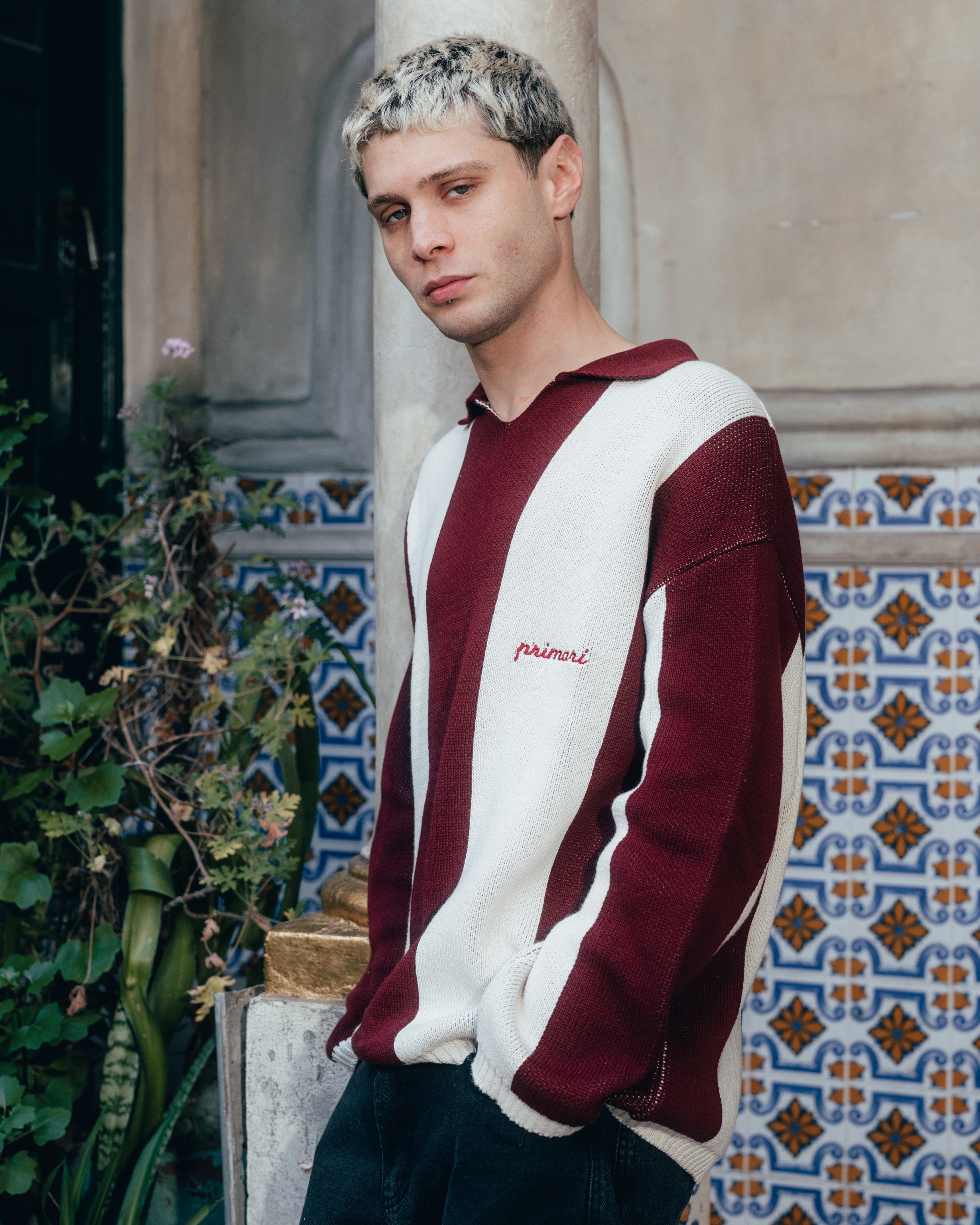 SWEATER POLO TEJIDO [ PRIMARI ] BOARD