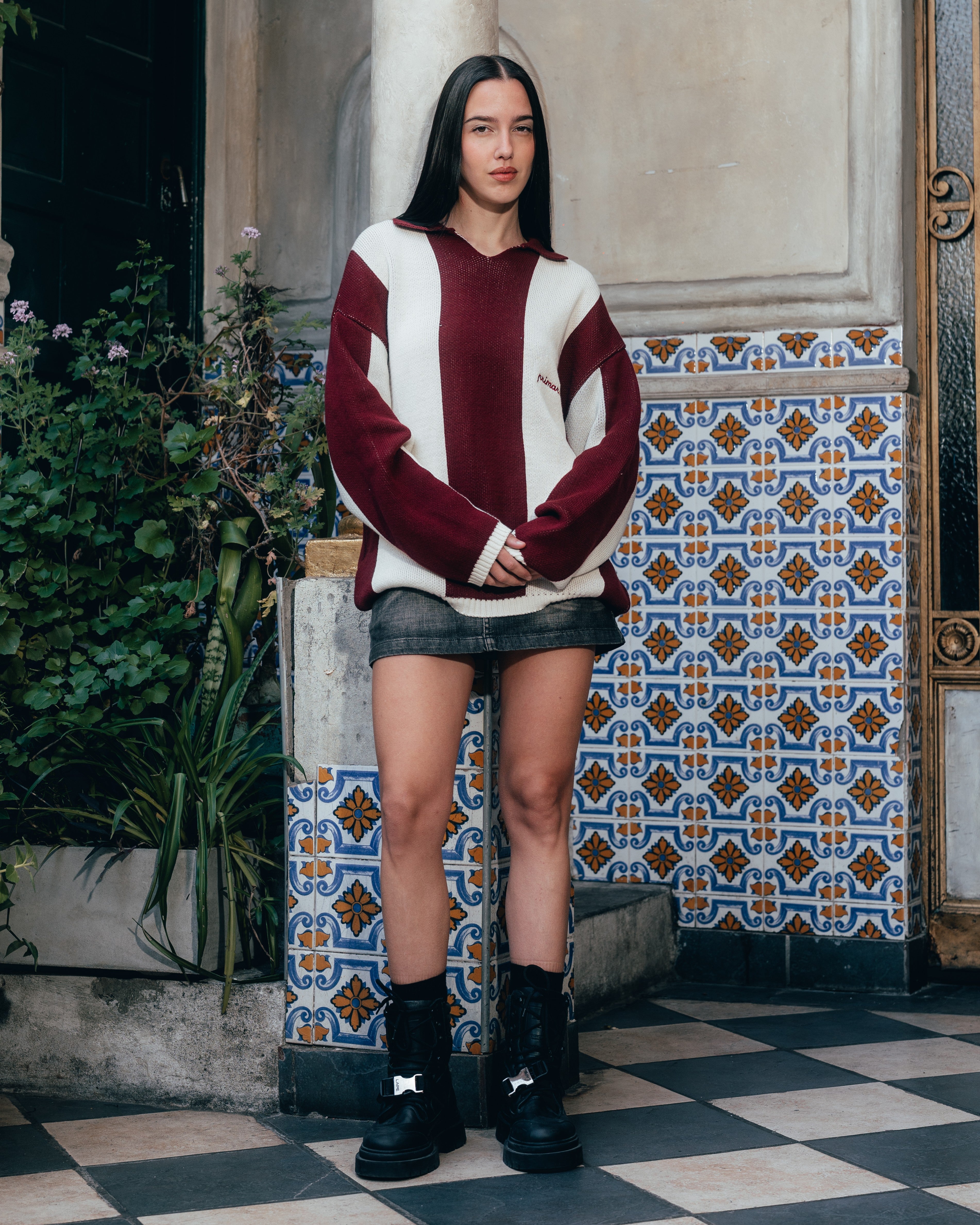 SWEATER POLO TEJIDO [ PRIMARI ] BOARD