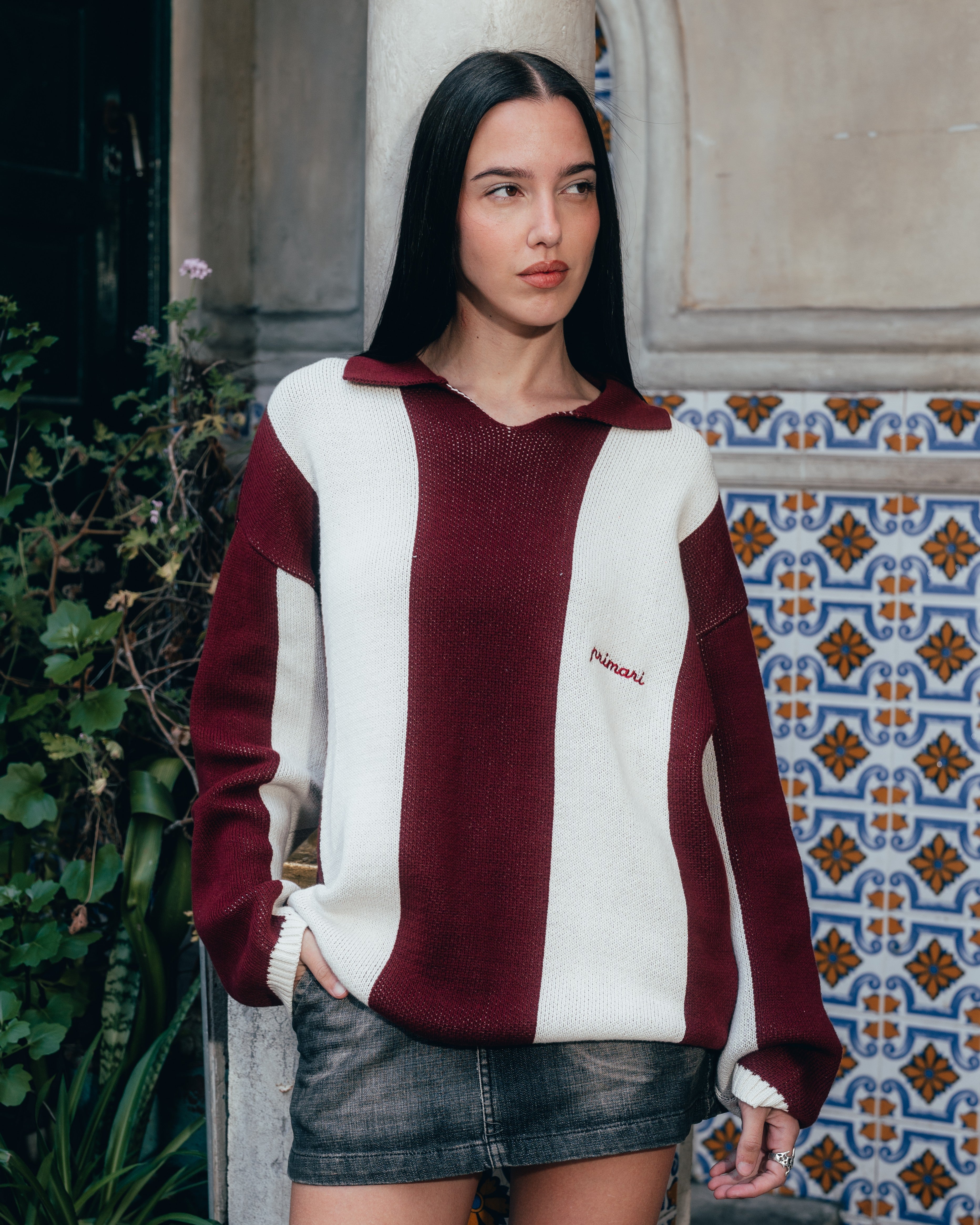 SWEATER POLO TEJIDO [ PRIMARI ] BOARD