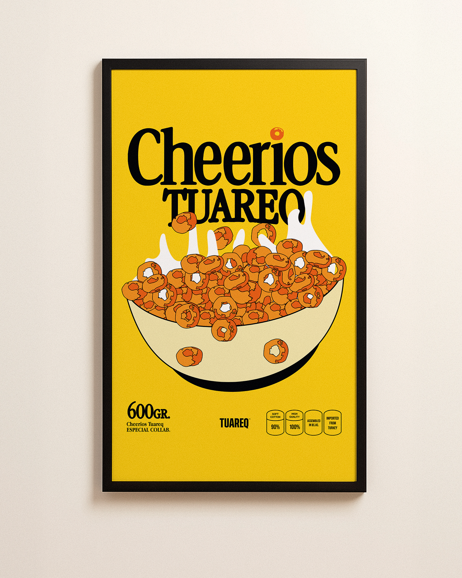 CUADRO HOME [ CHEERIOS ] 110 X 65