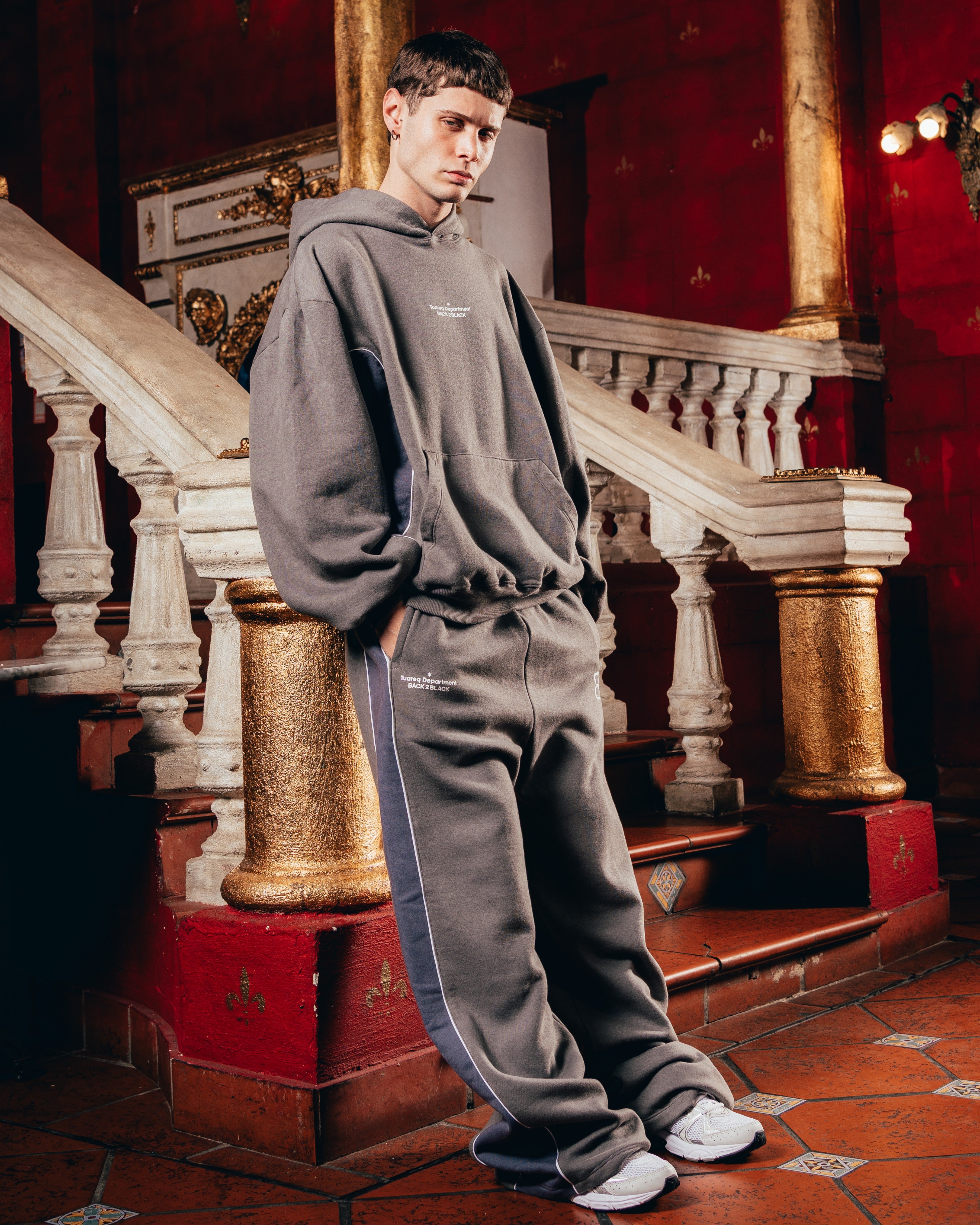 SET DE INVIERNO [ B2B ] BICOLOR GREY