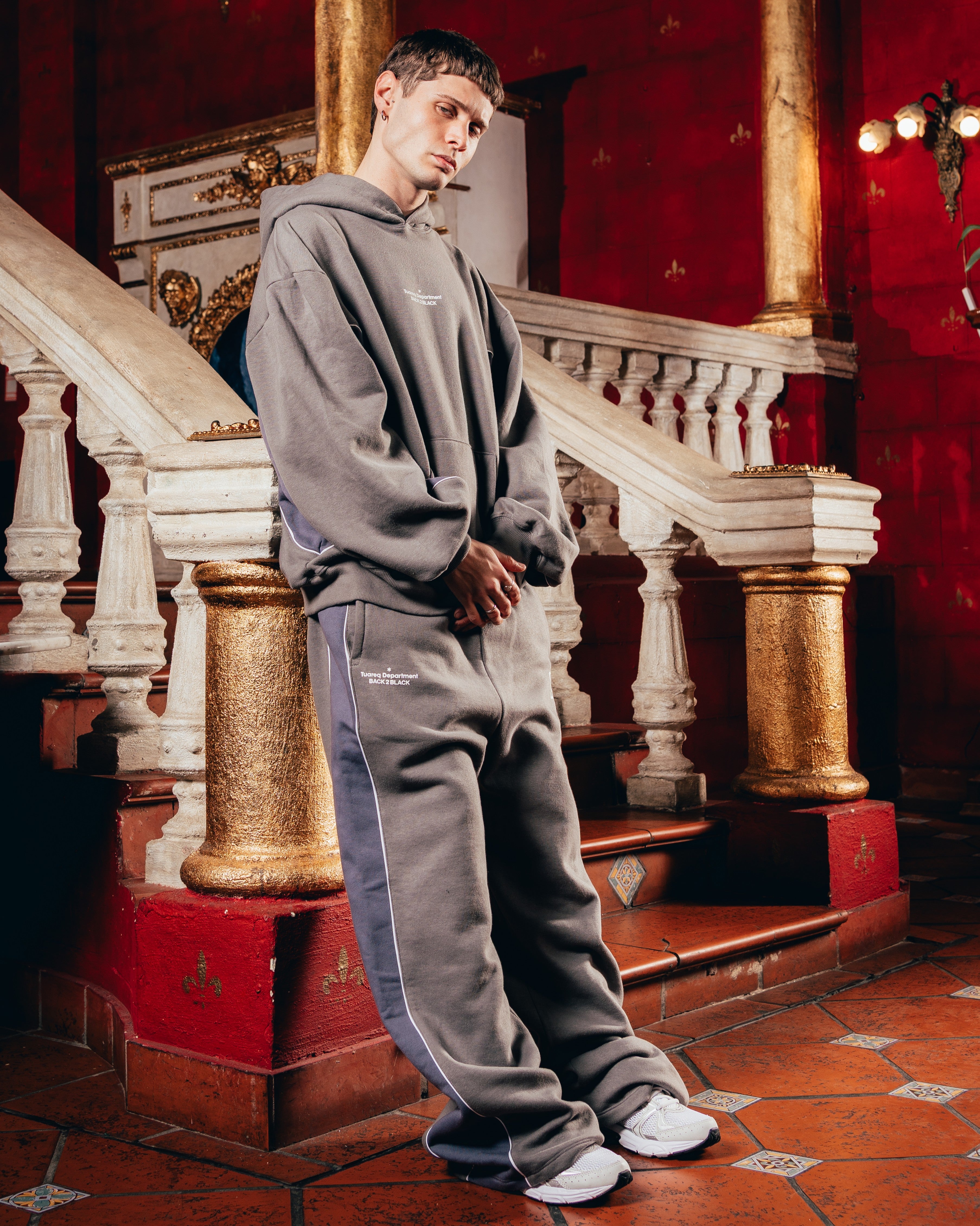 SET DE INVIERNO [ B2B ] BICOLOR GREY