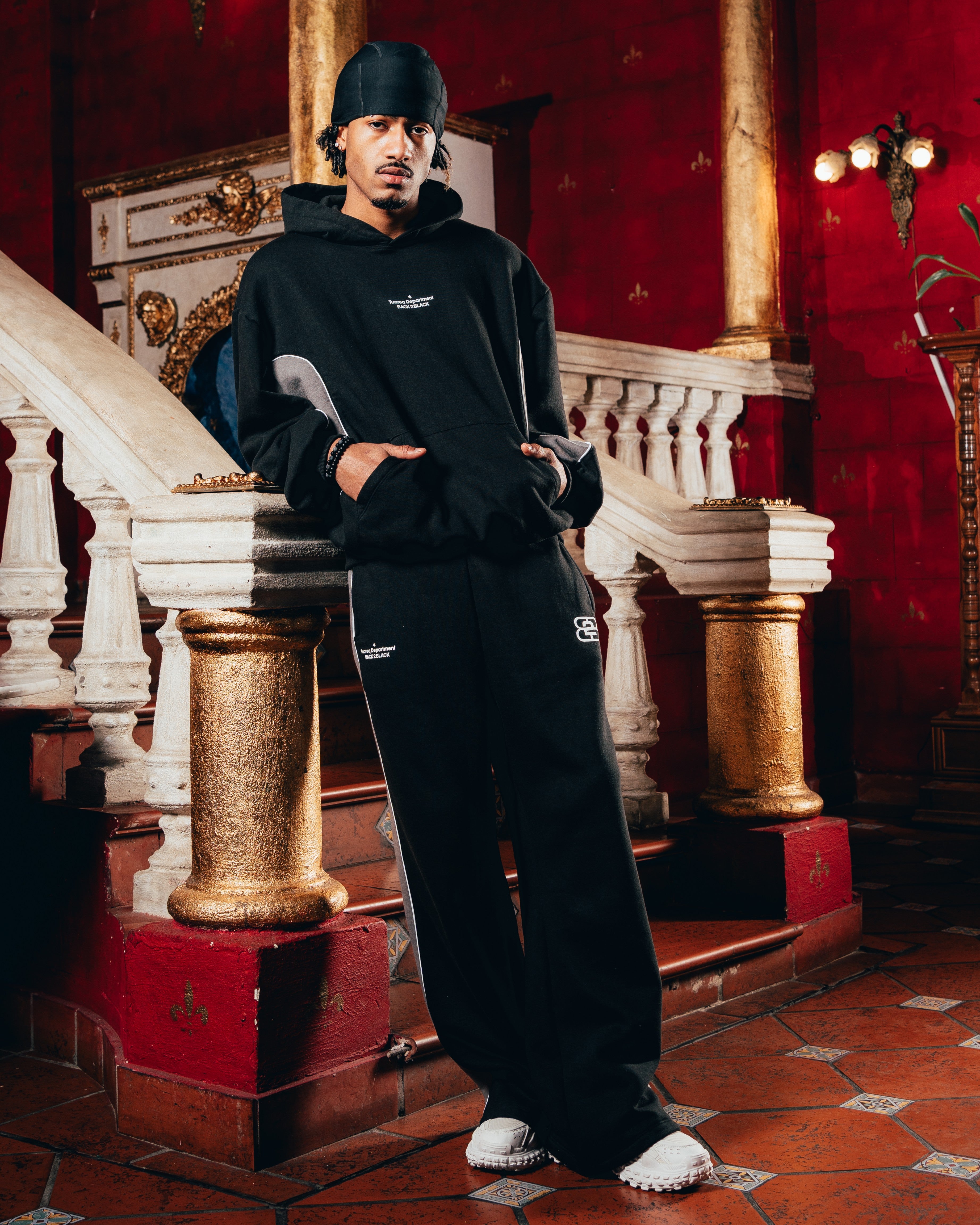 SET DE INVIERNO [ B2B ] BICOLOR BLACK