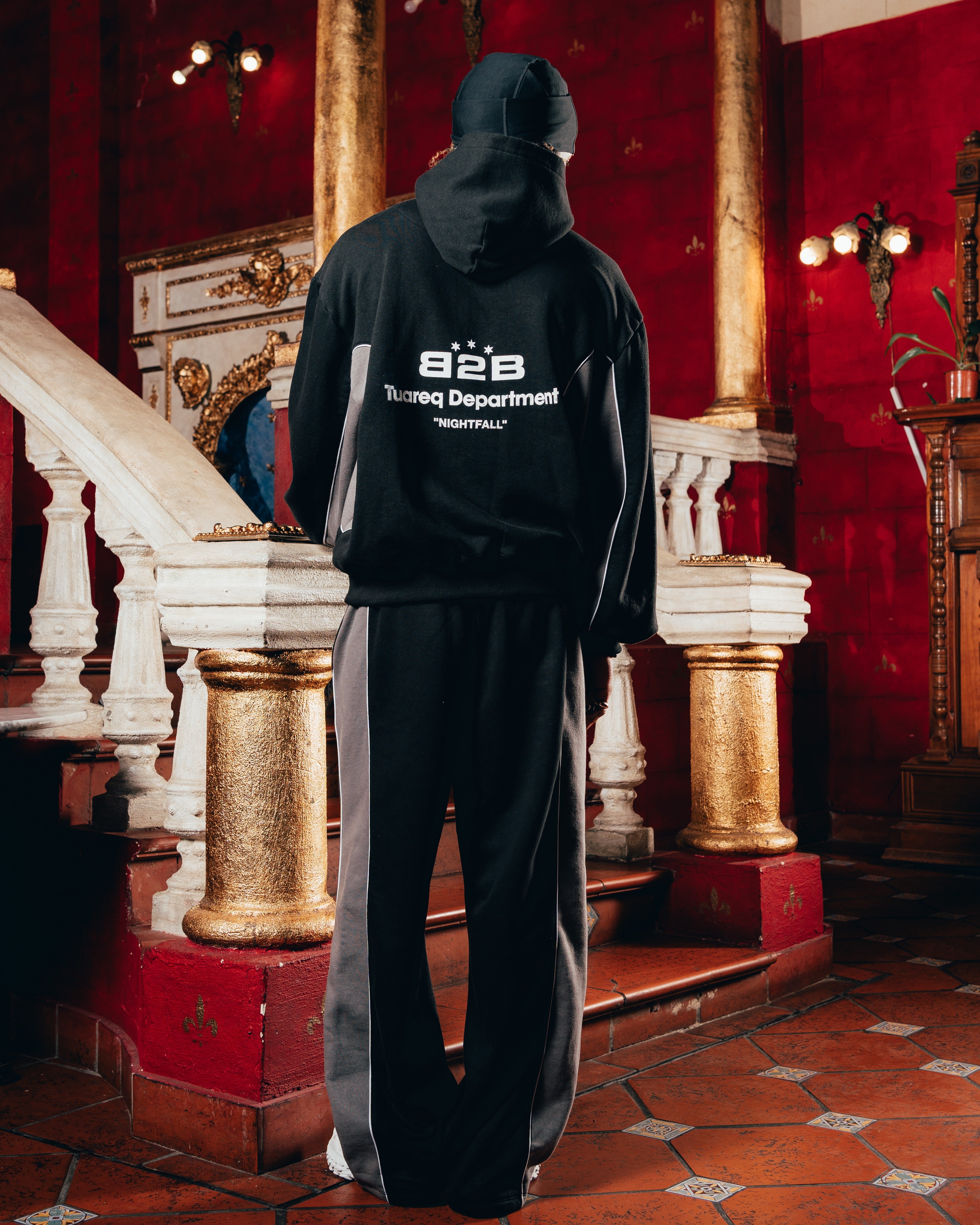 SET DE INVIERNO [ B2B ] BICOLOR BLACK
