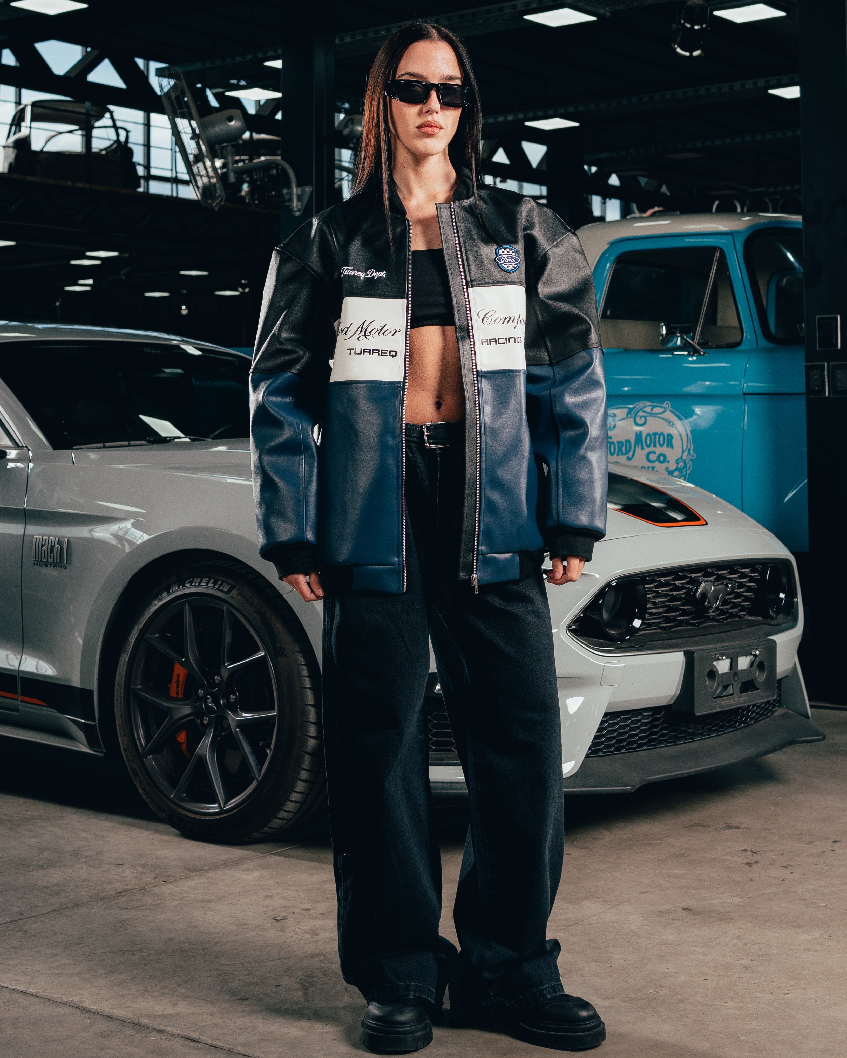 CAMPERA ECO-CUERO [ FORD ] CLASSIC COLORS