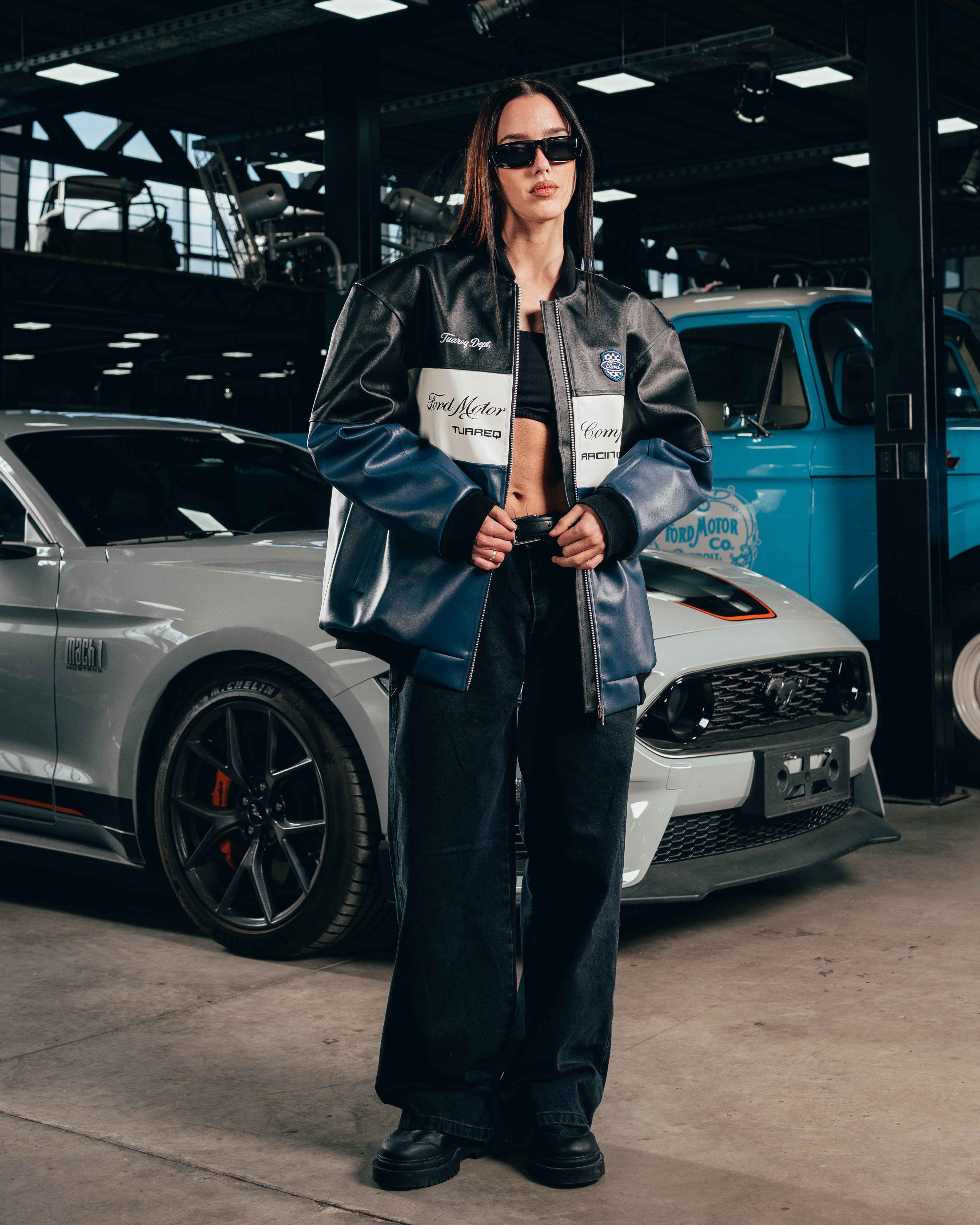 CAMPERA ECO-CUERO [ FORD ] CLASSIC COLORS